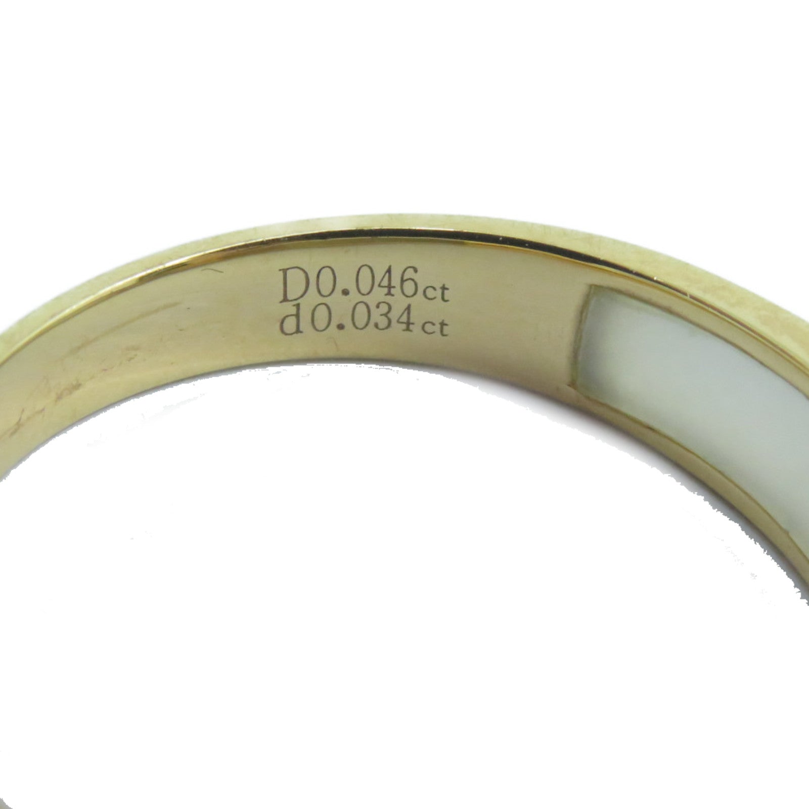 JEWELRY 【激減優惠】18K玫瑰金Diamond Ring 0.034/0.046ct鑽石戒指US#9.5