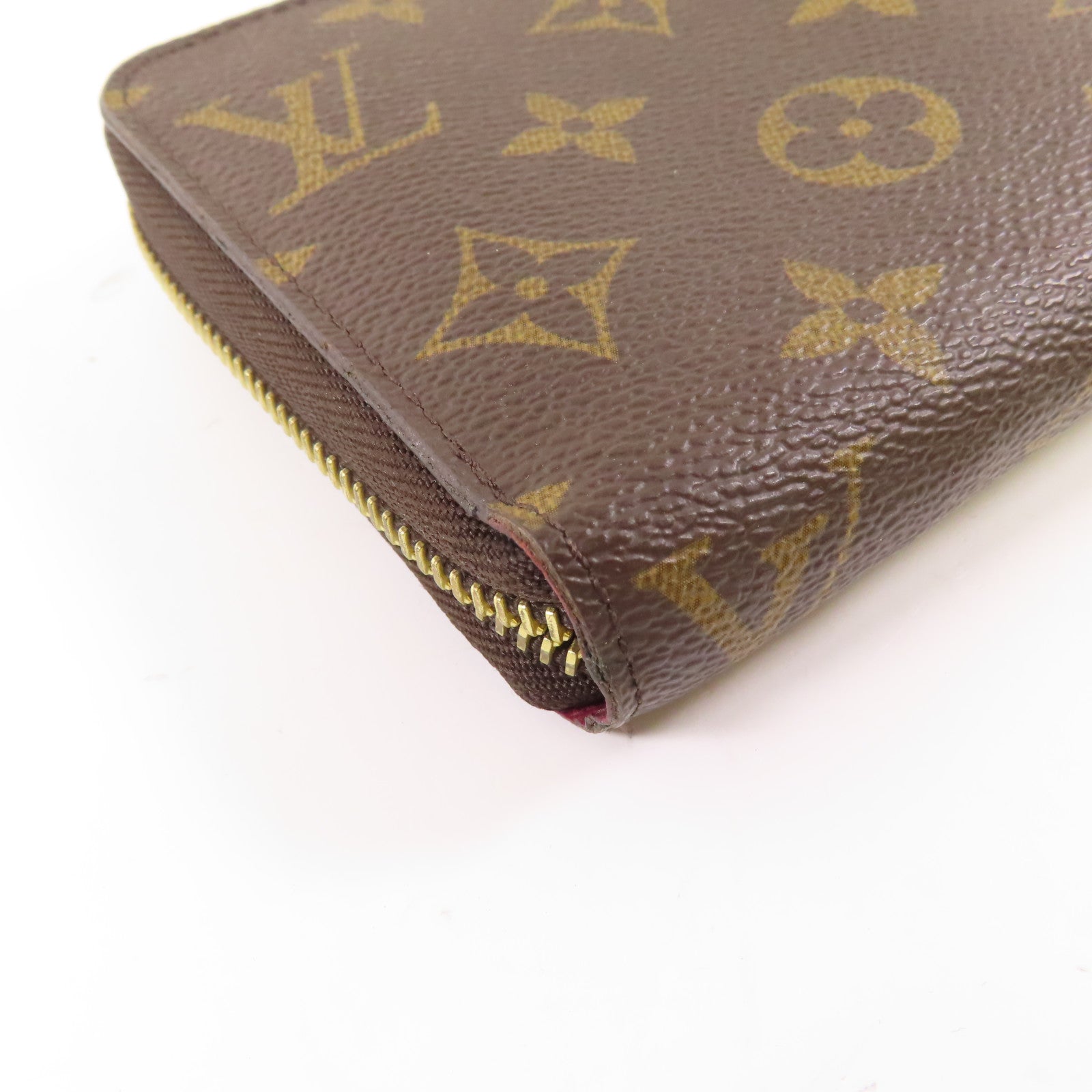 LOUIS VUITTON Monogram Zipper Long Wallet金扣長錢包