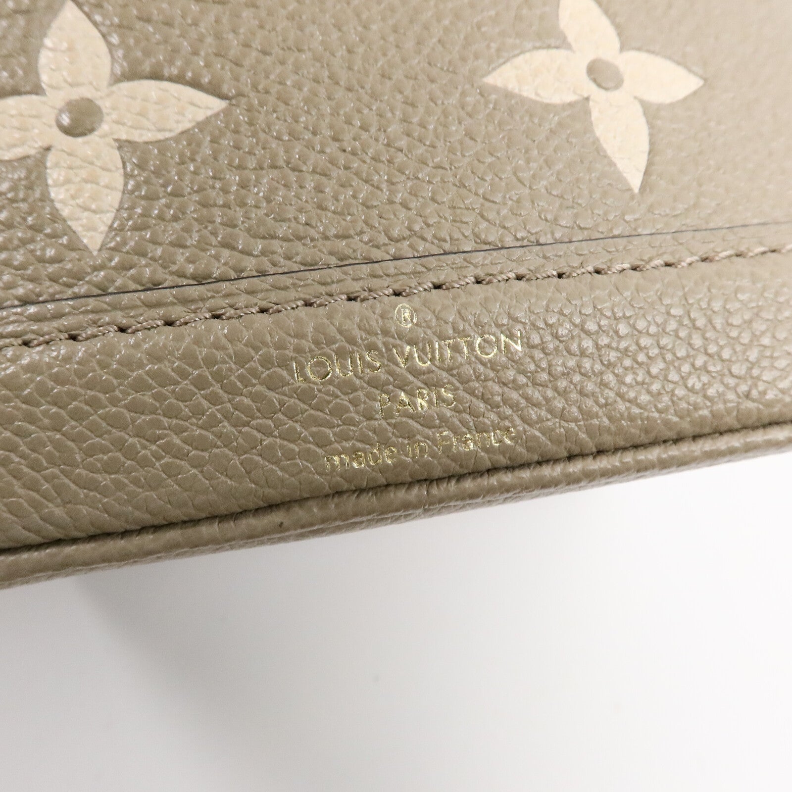 LOUIS VUITTON Monogram Empreinte Nano Noe手挽肩背兩用袋