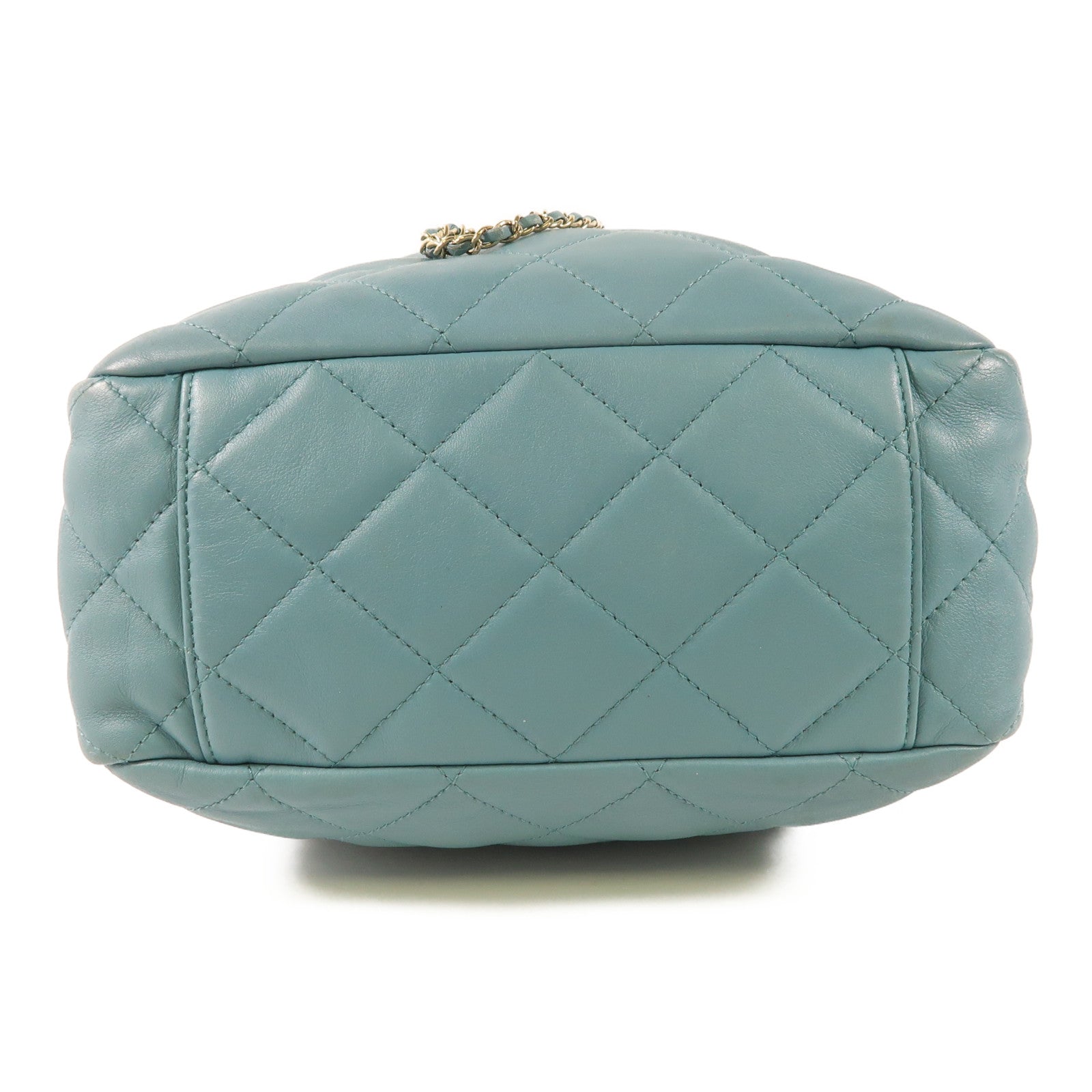 CHANEL 羊皮皮革Chain Shoulder Bag金扣鏈帶肩背袋