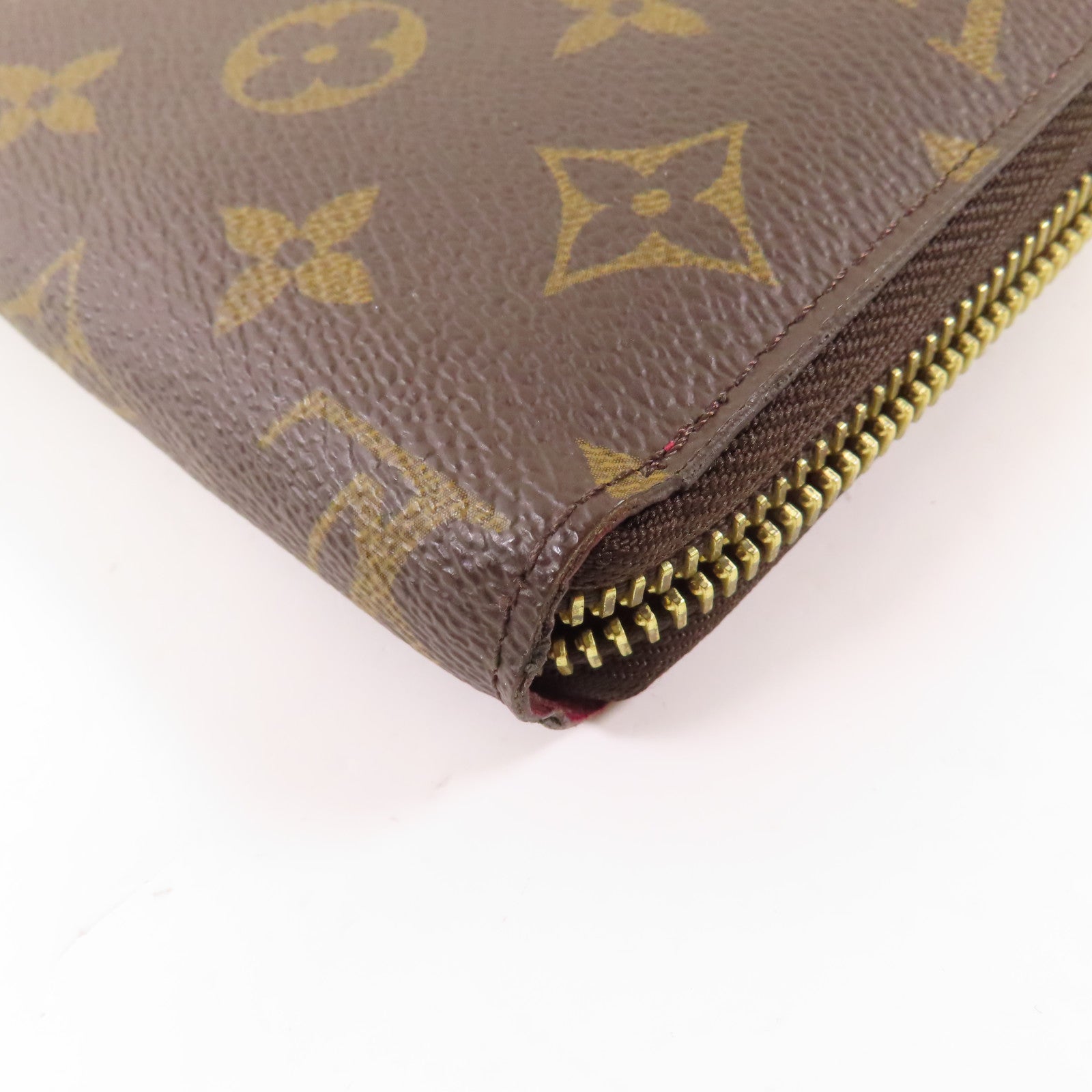LOUIS VUITTON Monogram Zipper Long Wallet金扣長錢包