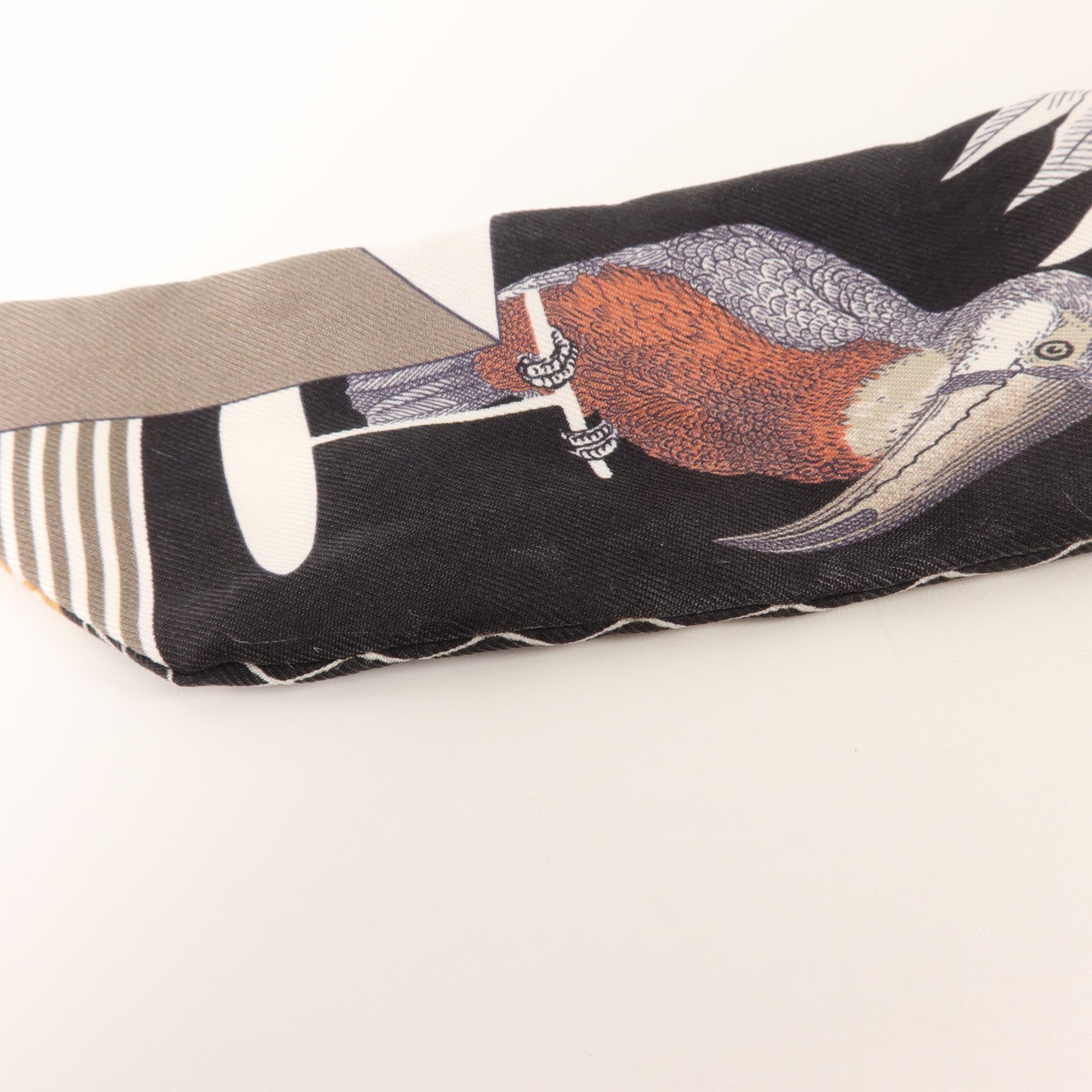 HERMES 絲質Twilly絲巾