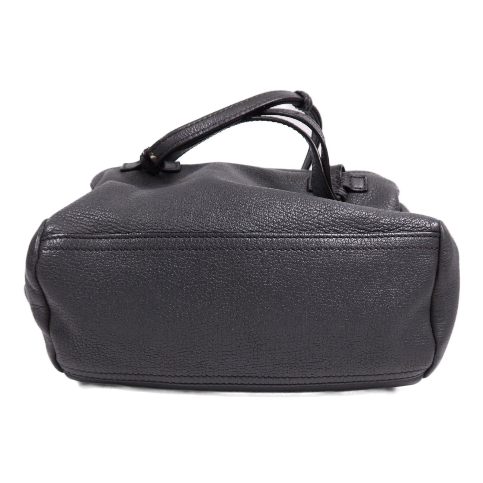 GIVENCHY 皮革Pandora Bag銀扣肩背袋