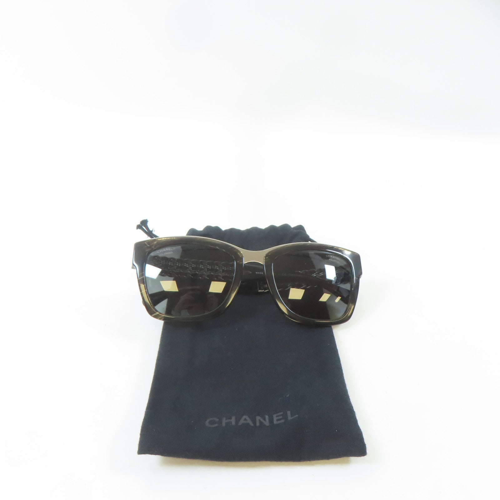 CHANEL PVC Sunglasses太陽眼鏡黑色