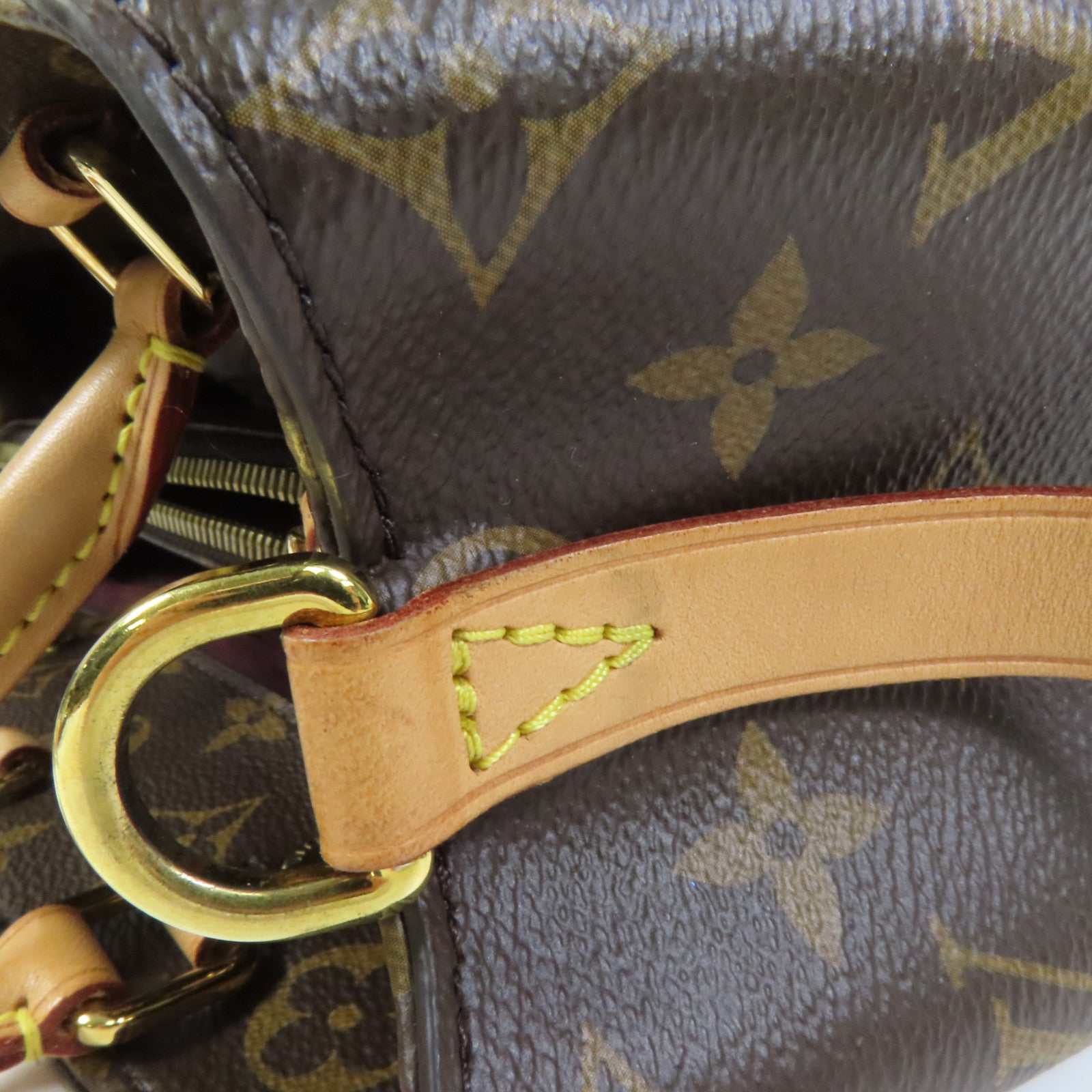 LOUIS VUITTON Monogram Montaigne BB金扣手挽肩背兩用袋