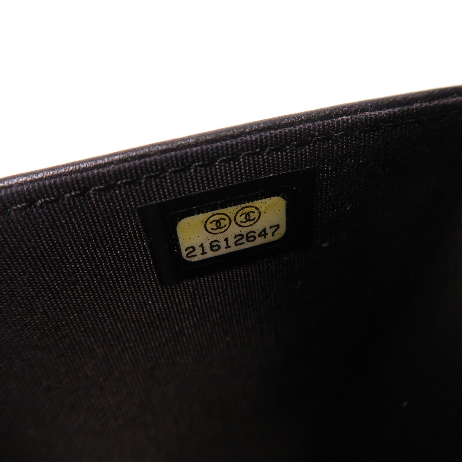 CHANEL 皮革WOC銀扣鏈帶肩背袋藍色/黑色