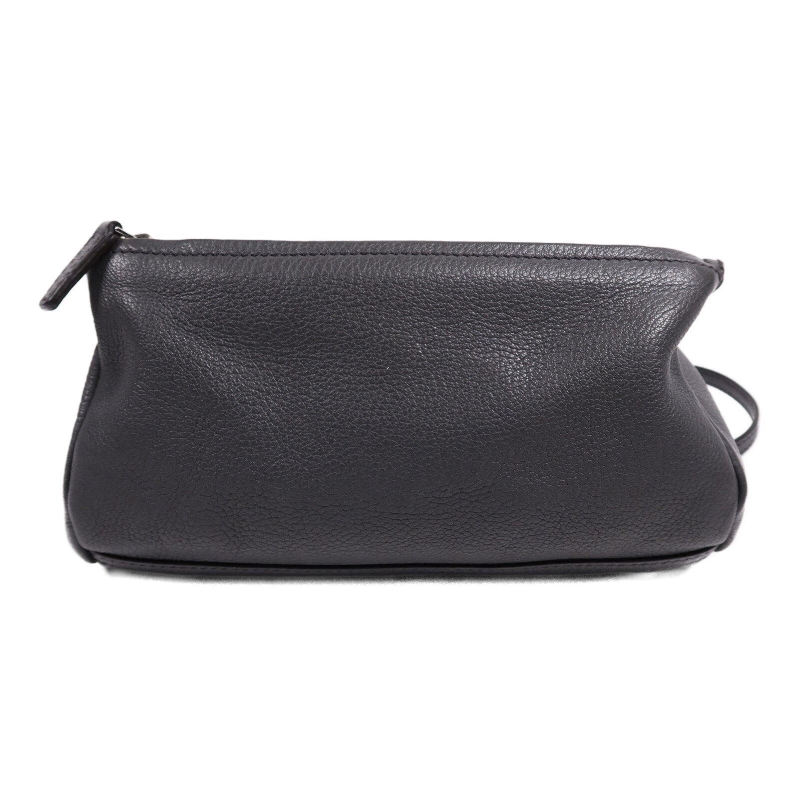 GIVENCHY 皮革Pandora Bag銀扣肩背袋