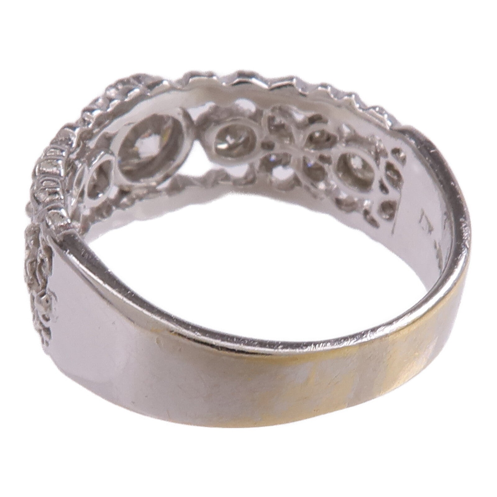 JEWELRY 【激減優惠】18K白金Diamond Ring鑽石戒指US#6.25