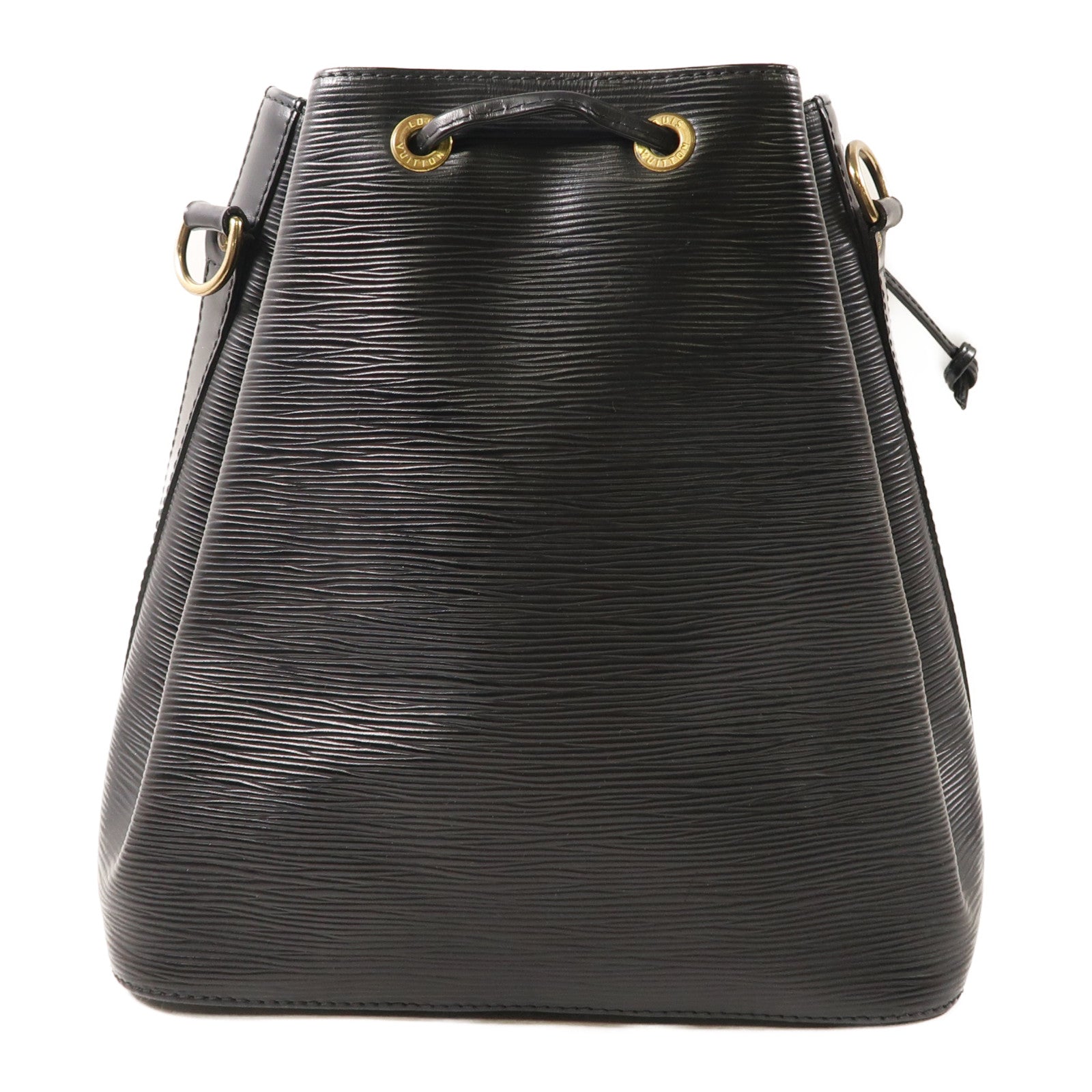 LOUIS VUITTON Epi Noe金扣肩背袋黑色