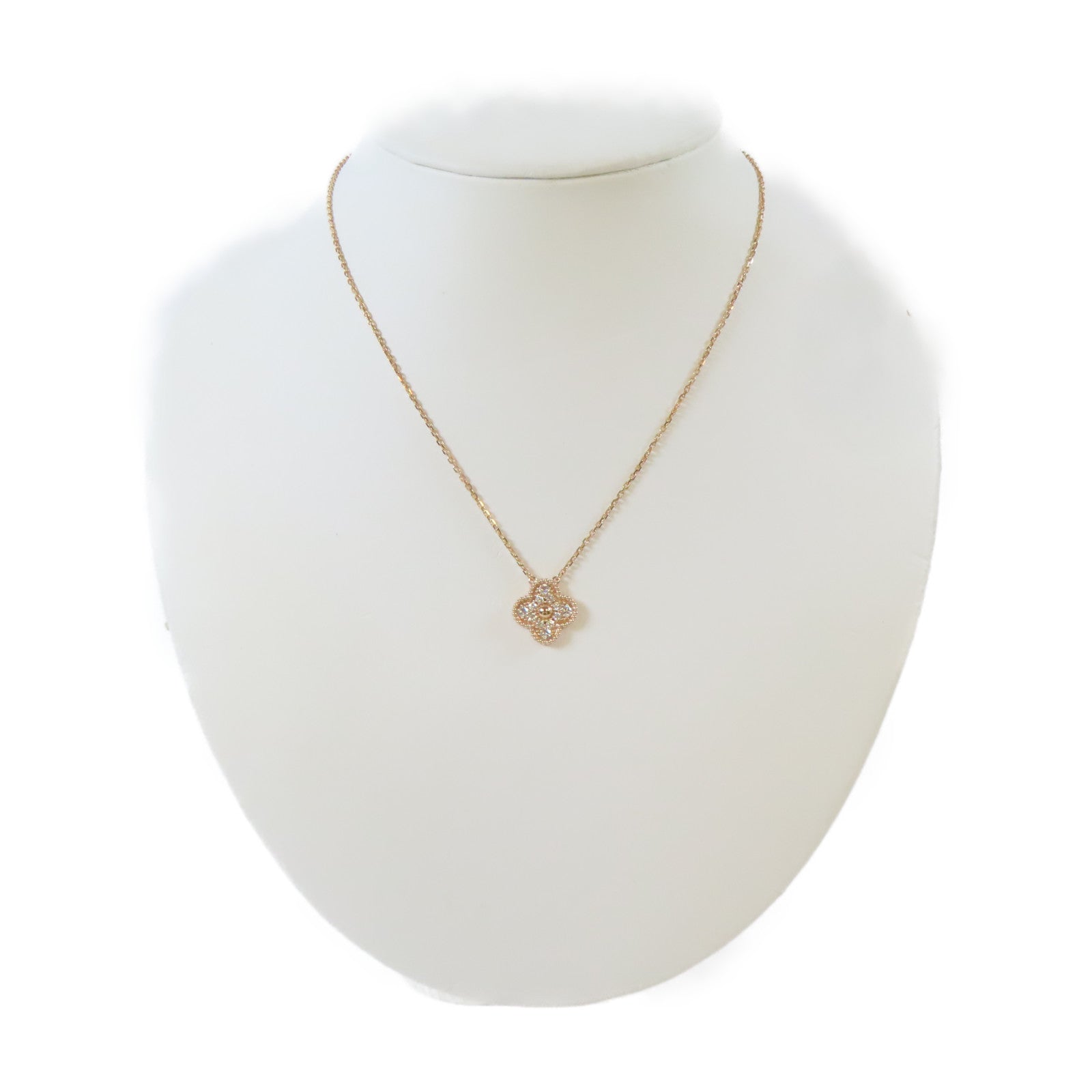 Van Cleef & Arpels 【激減優惠】18K Vintage Alhambra項鍊金色#40cm