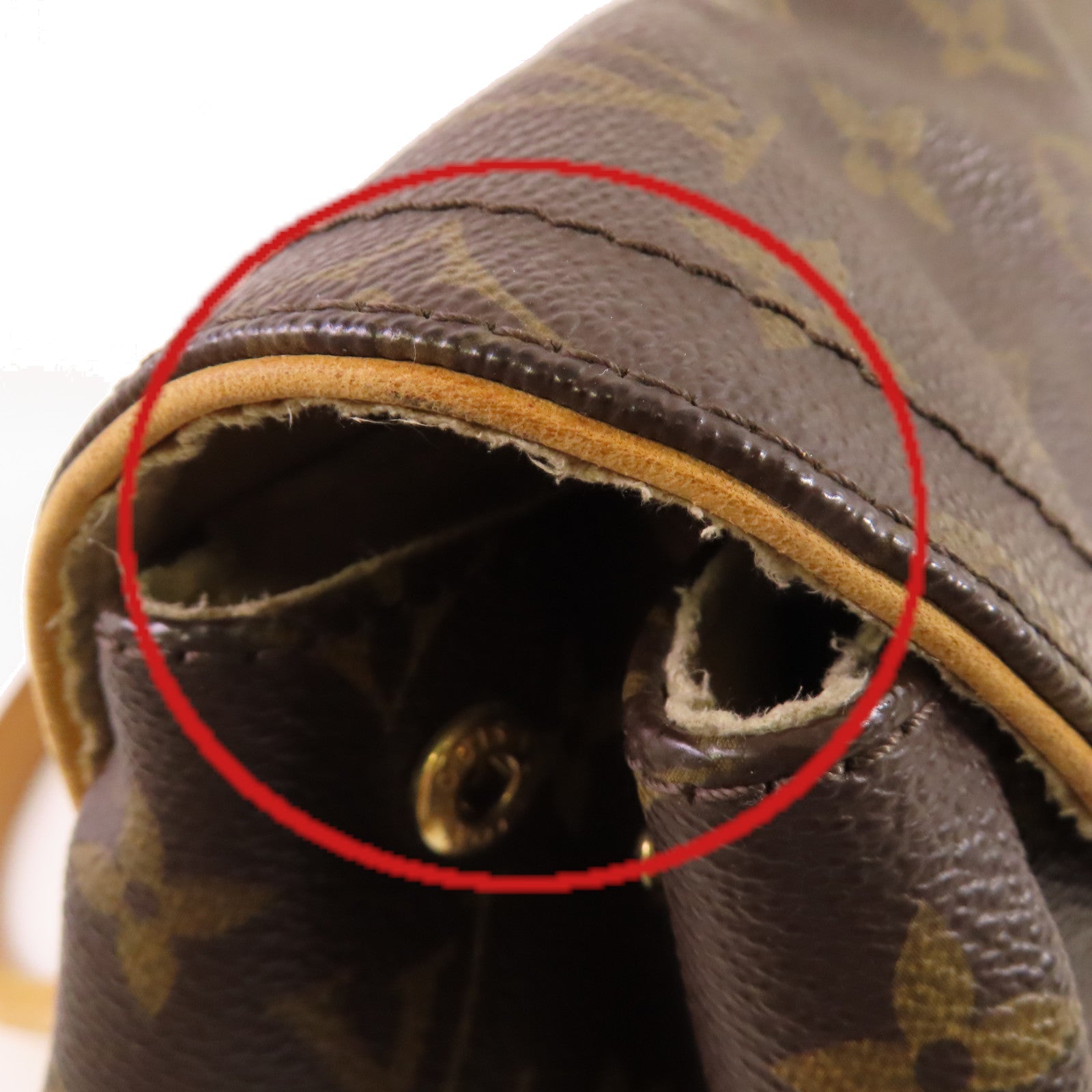 LOUIS VUITTON Monogram Beverly GM Shoulder Bag金扣肩背袋啡色