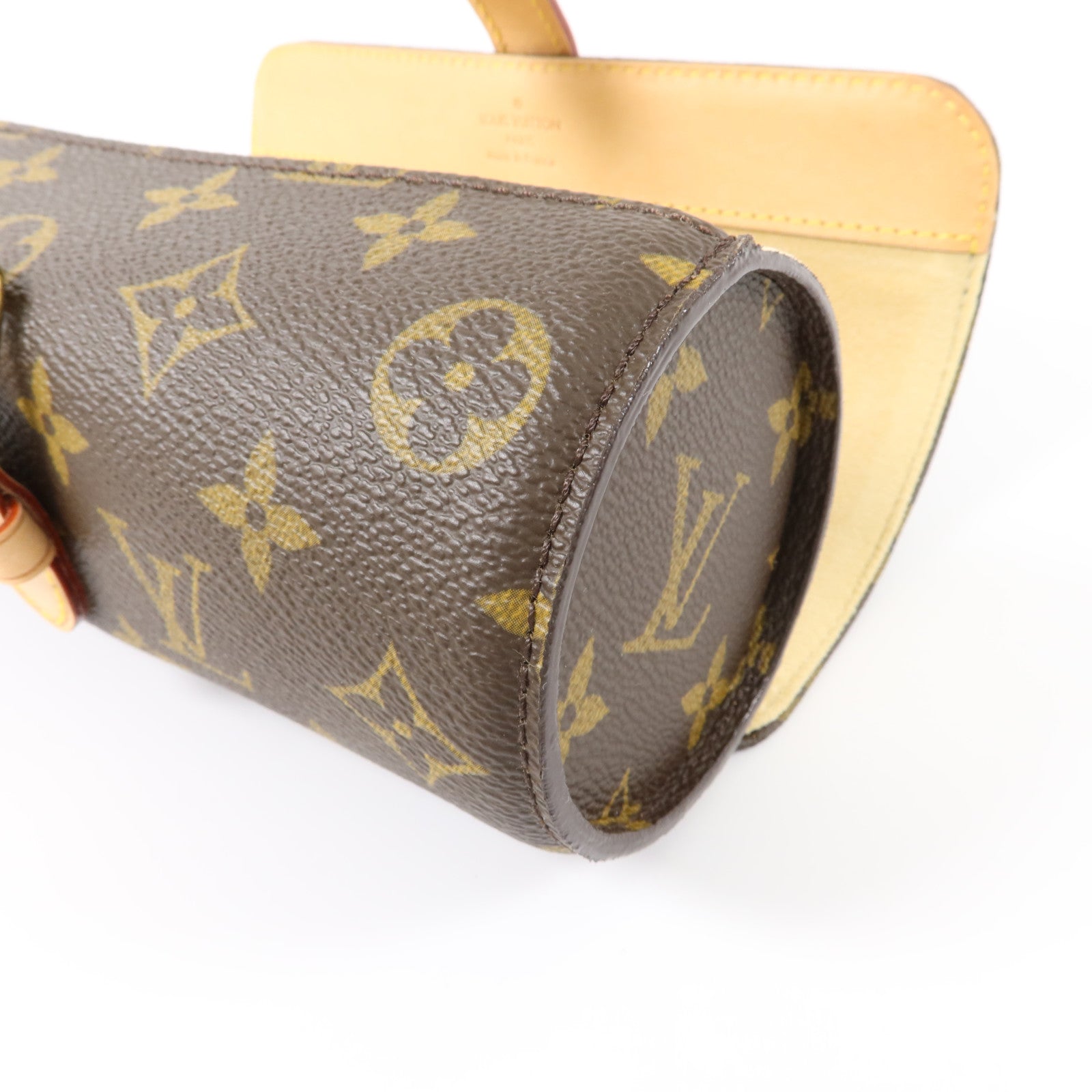 LOUIS VUITTON Monogram Watch Case金扣手錶裝飾盒