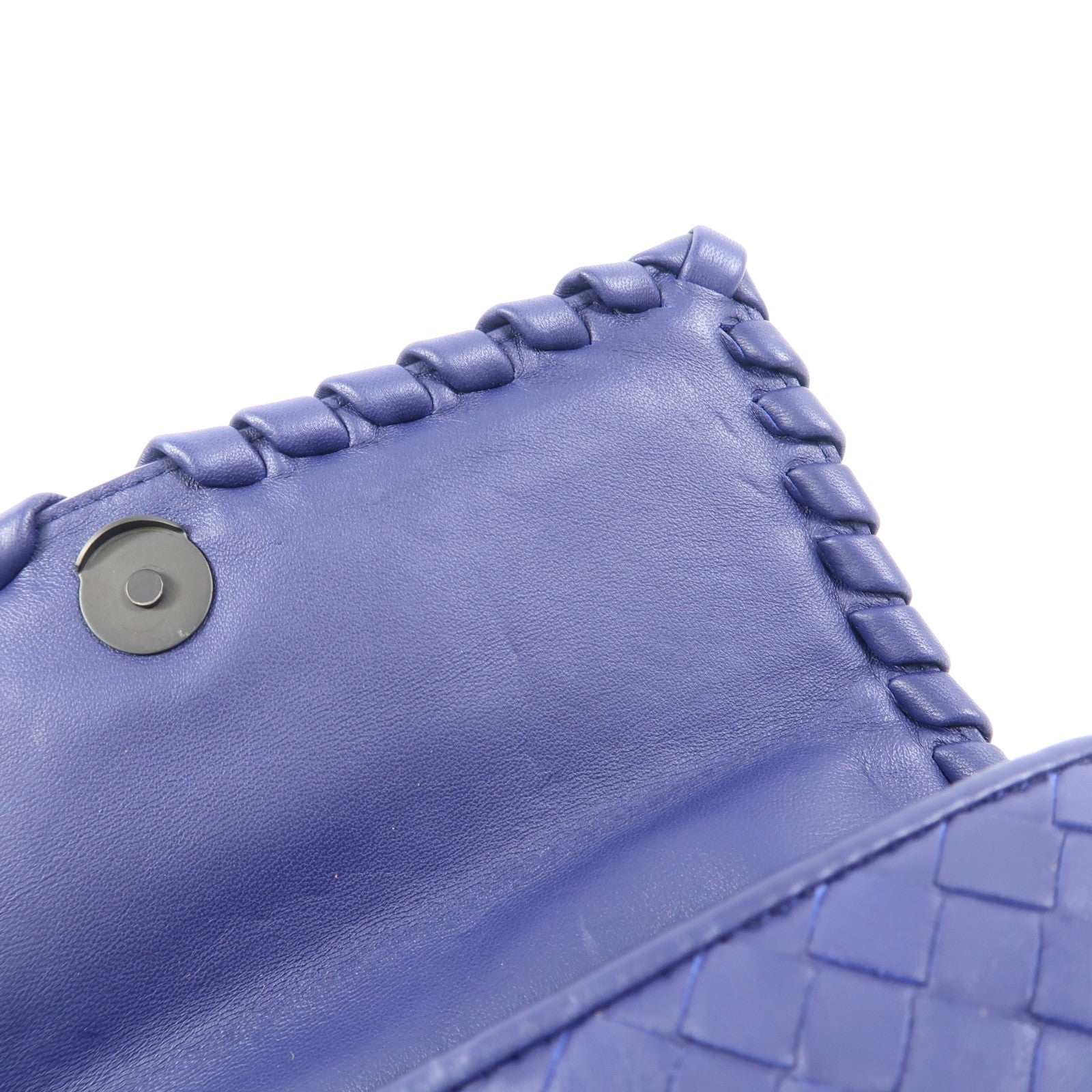 BOTTEGA VENETA 牛皮皮革Chain Shoulder金扣鏈帶肩背袋
