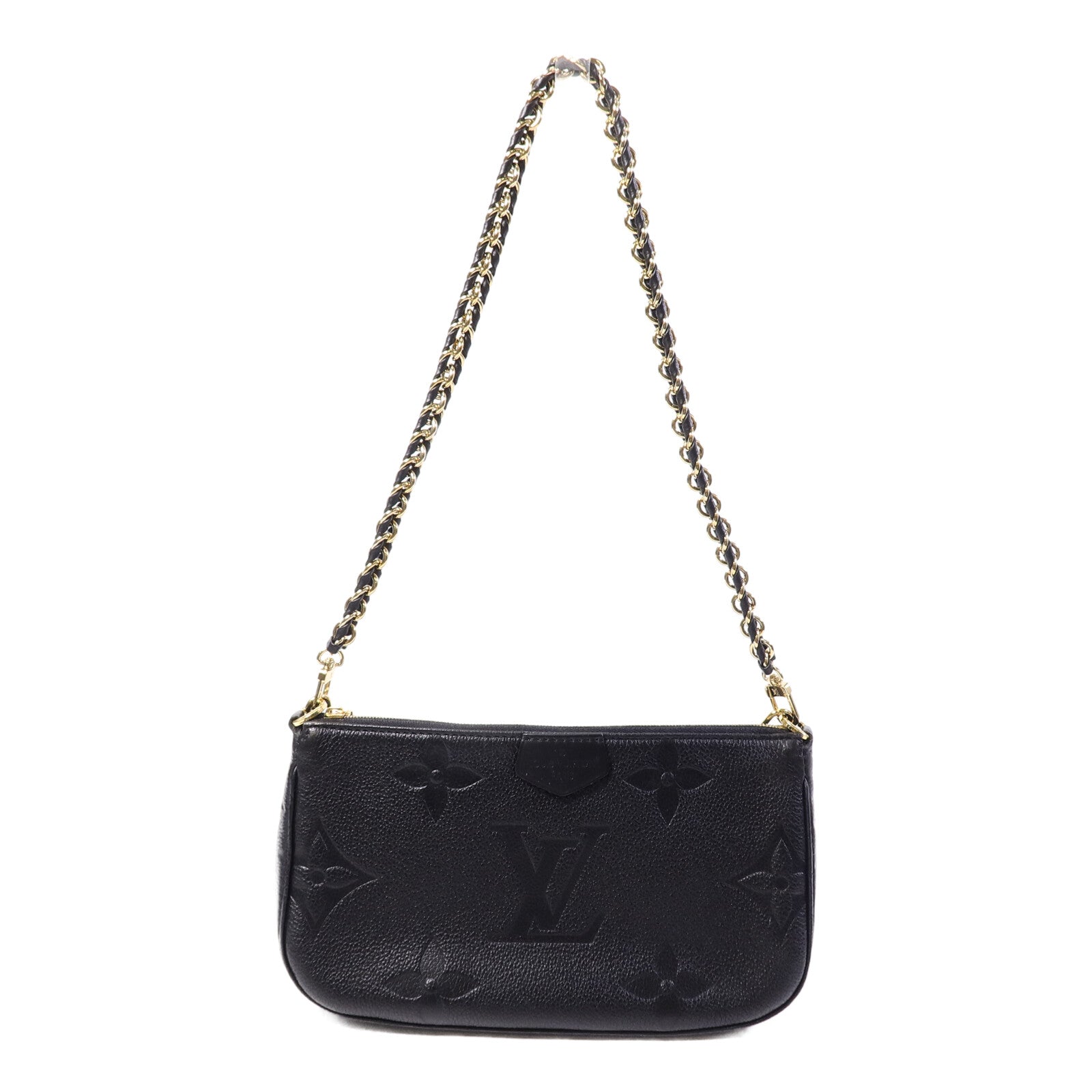 LOUIS VUITTON Monogram Empreinte Multi Pochette Accessoires手挽肩背兩用袋