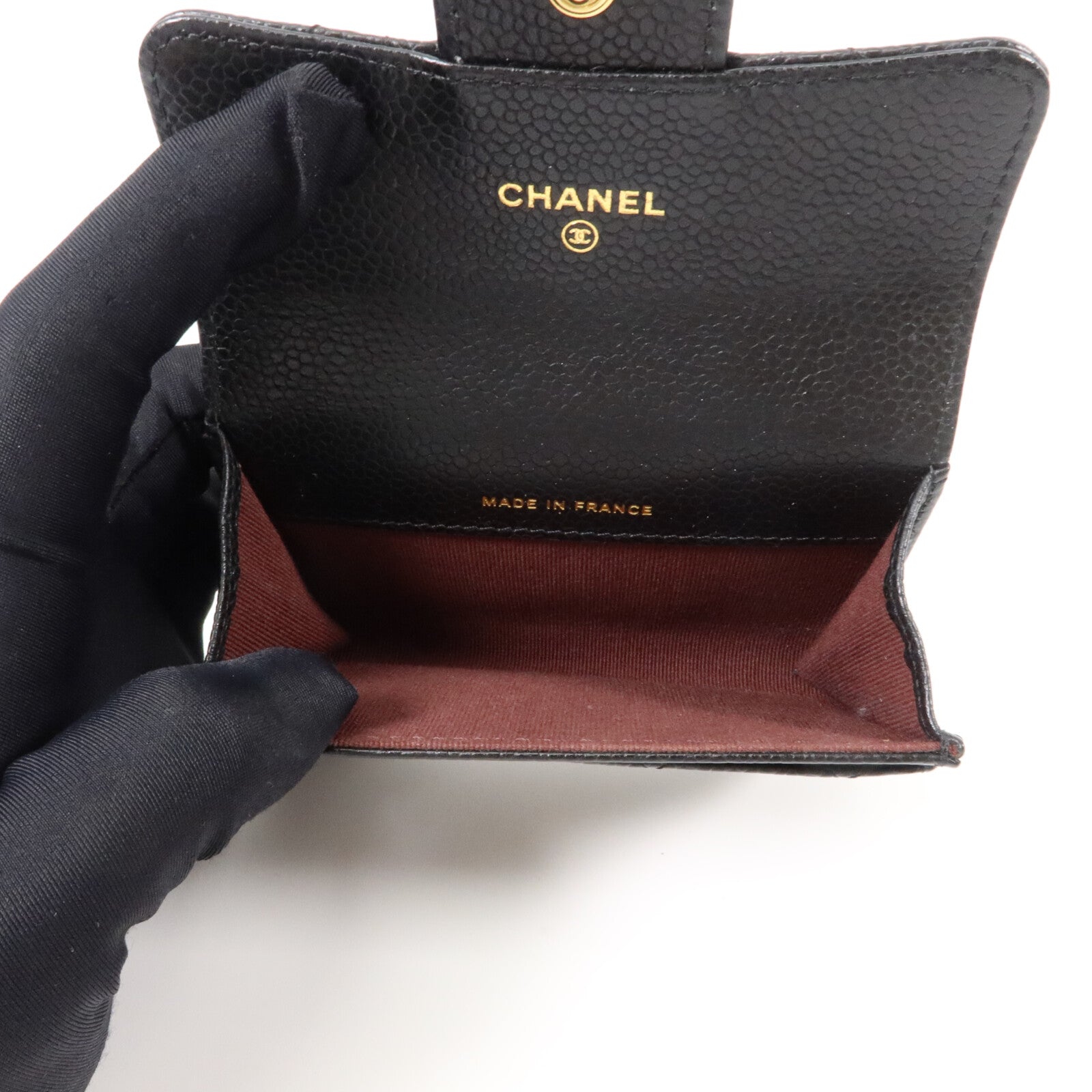 CHANEL 牛皮皮革Classic Flap Card Holder卡片套