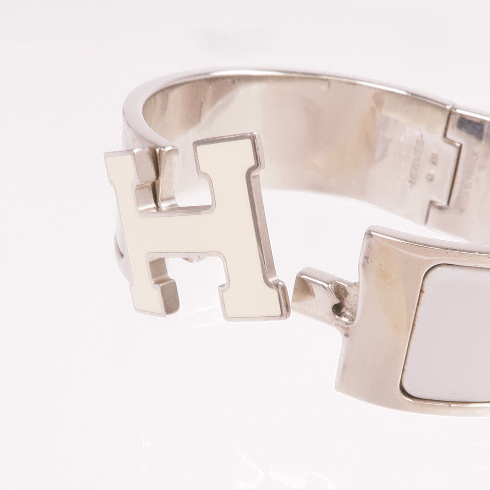 HERMES 金屬/琺瑯Clic Clac H手鐲
