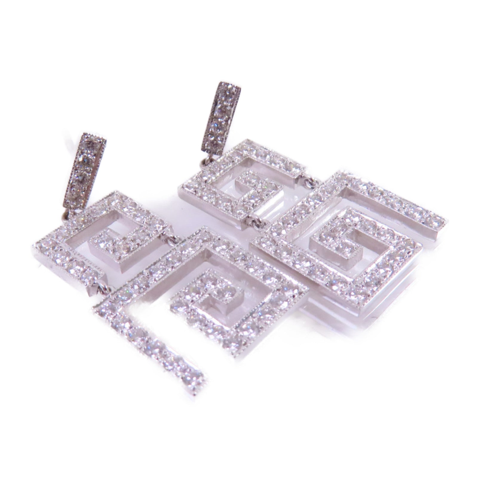 JEWELRY 【激減優惠】18K白金/0.47ct鑽石Diamond Earrings耳環
