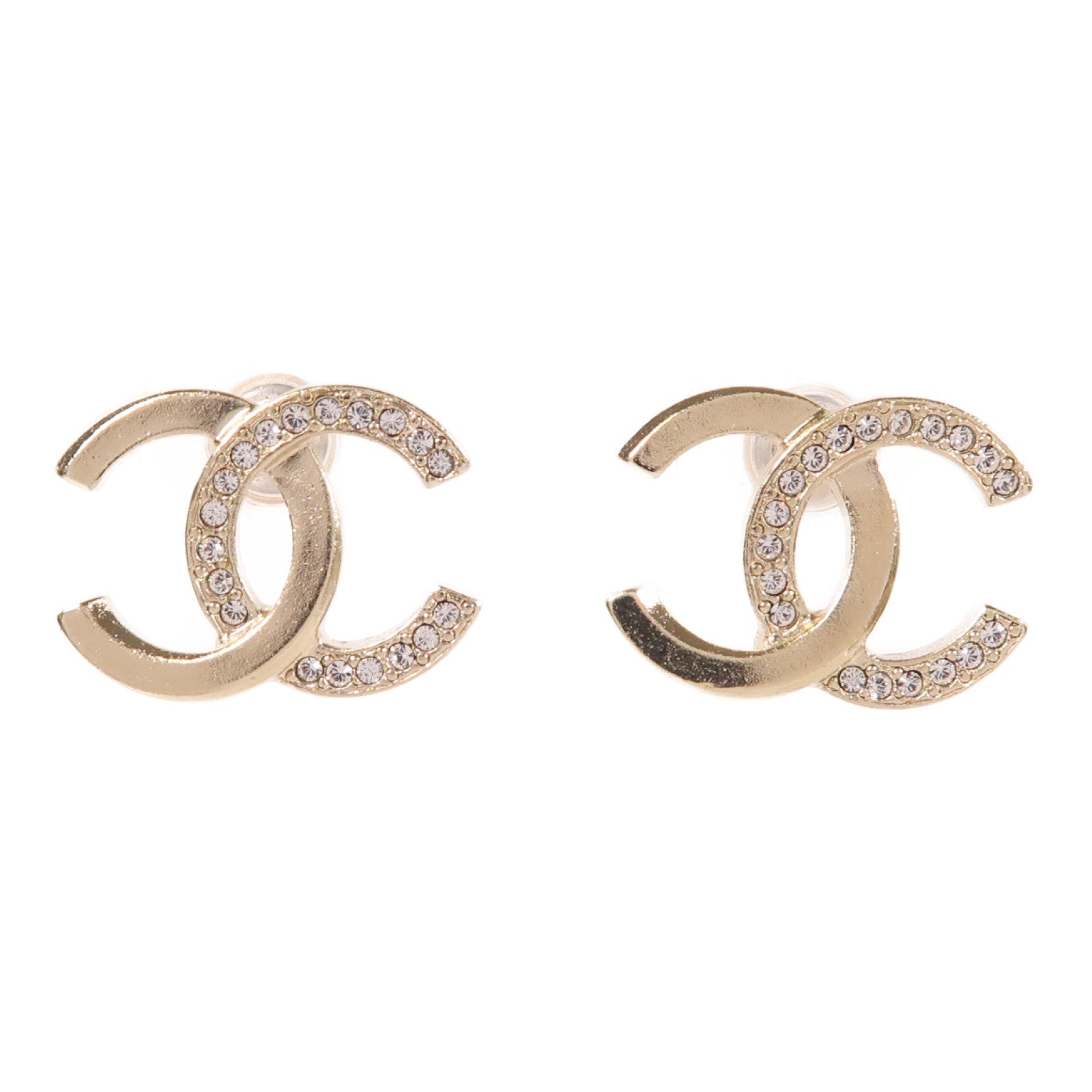 CHANEL 金屬Earrings耳環金色