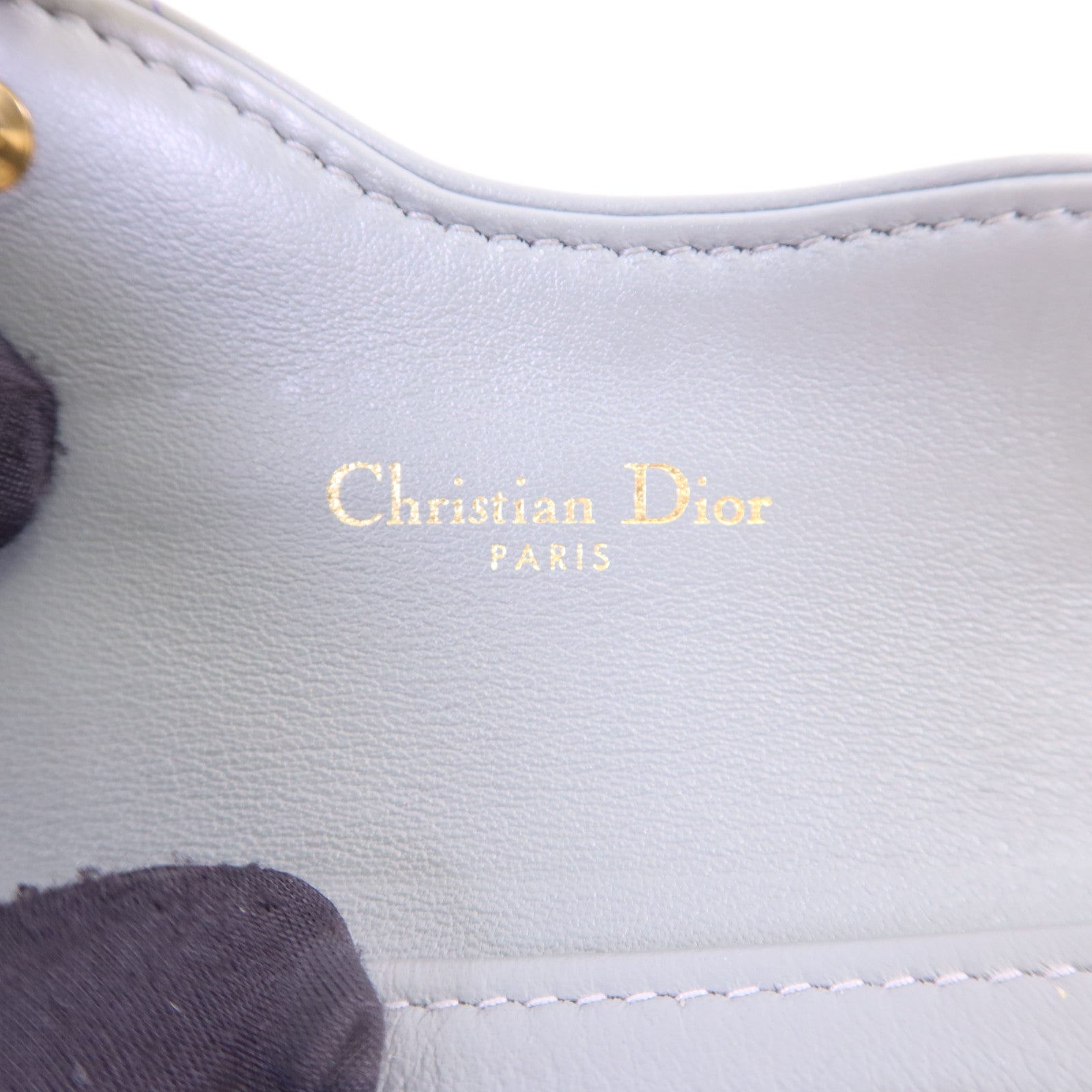 Dior 帆布Saddle Bloom Card Holder金扣卡片套