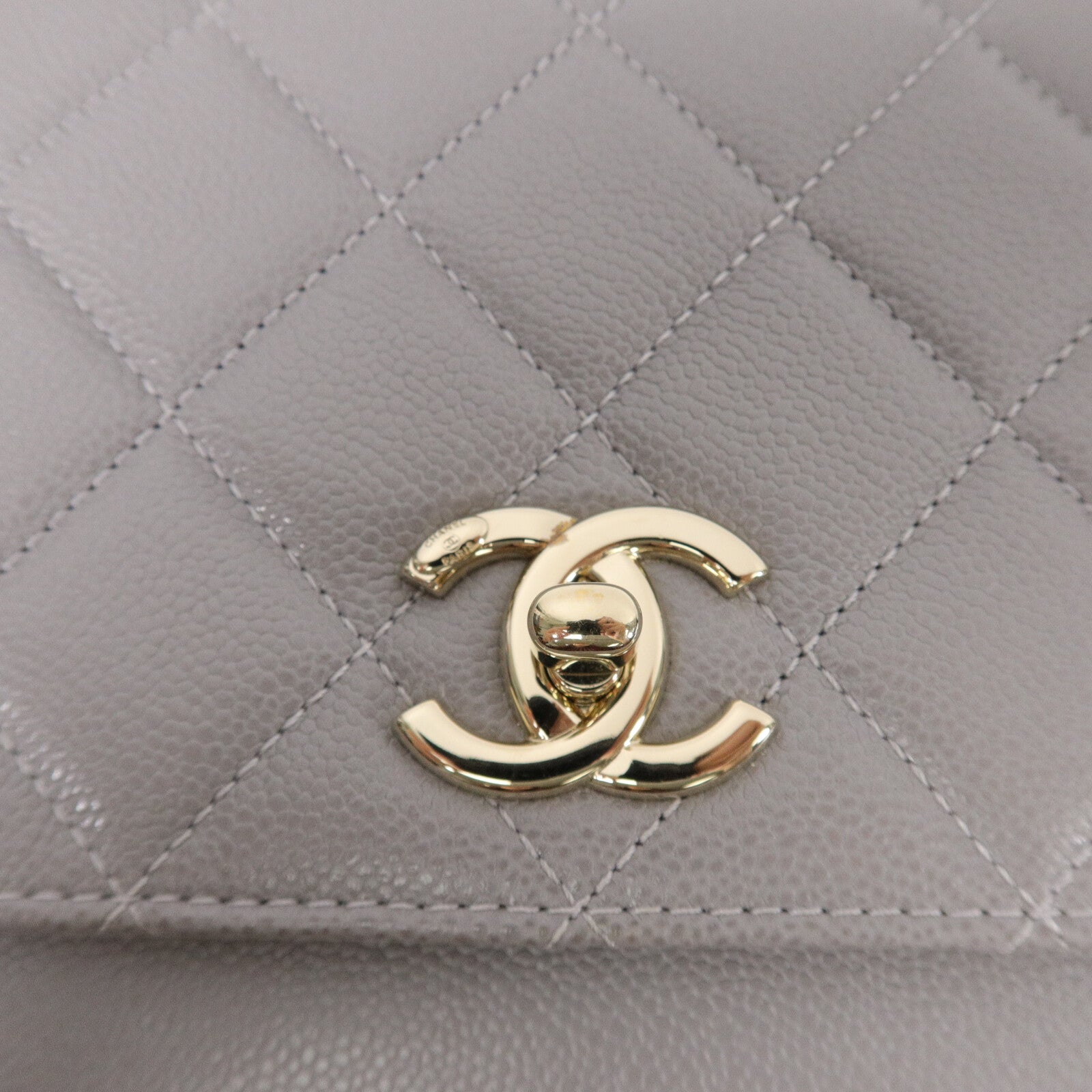CHANEL 牛皮皮革Business Affinity鏈帶手挽肩背兩用袋