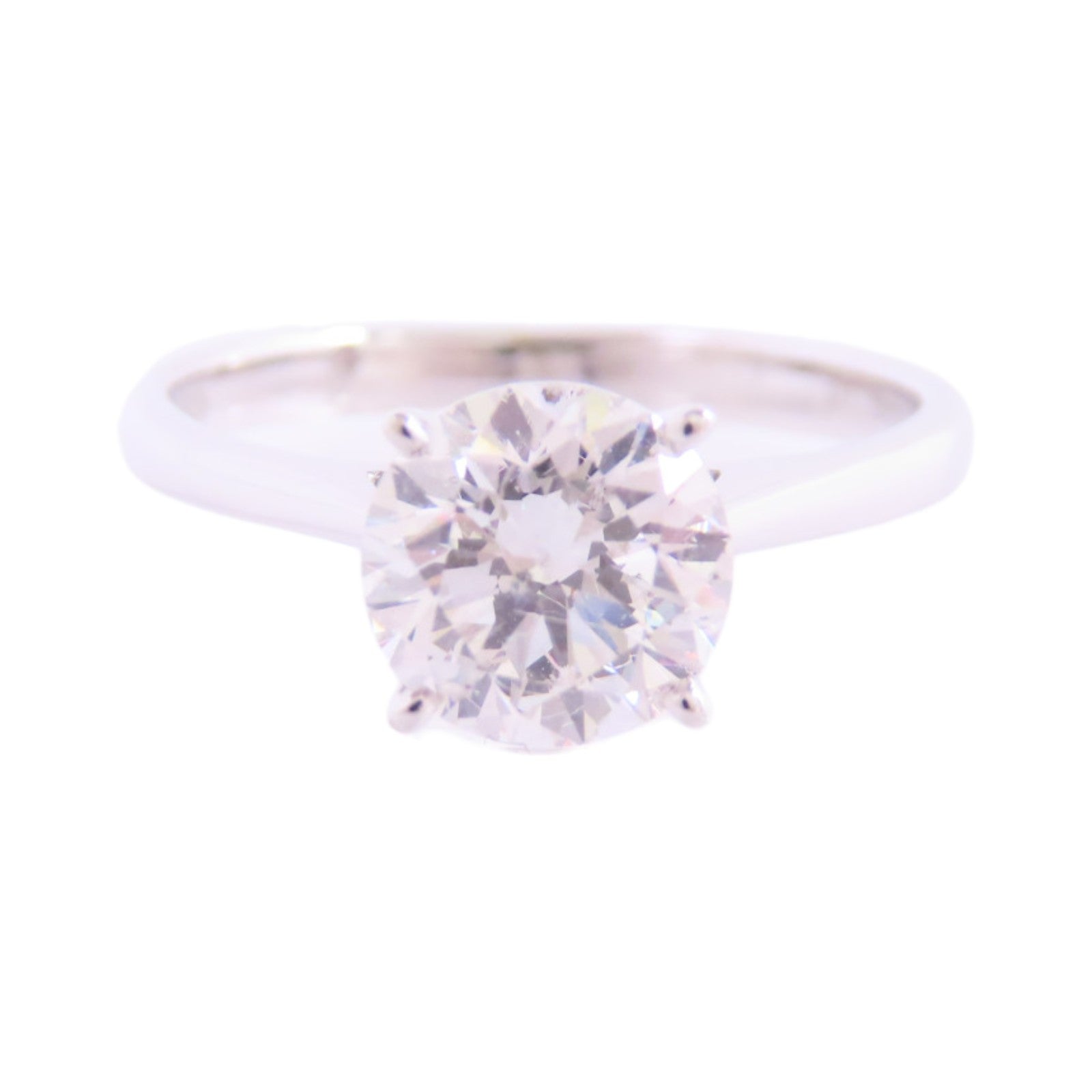 JEWELRY (PRICE DOWN) Diamond Ring US#4.75 18K White Gold