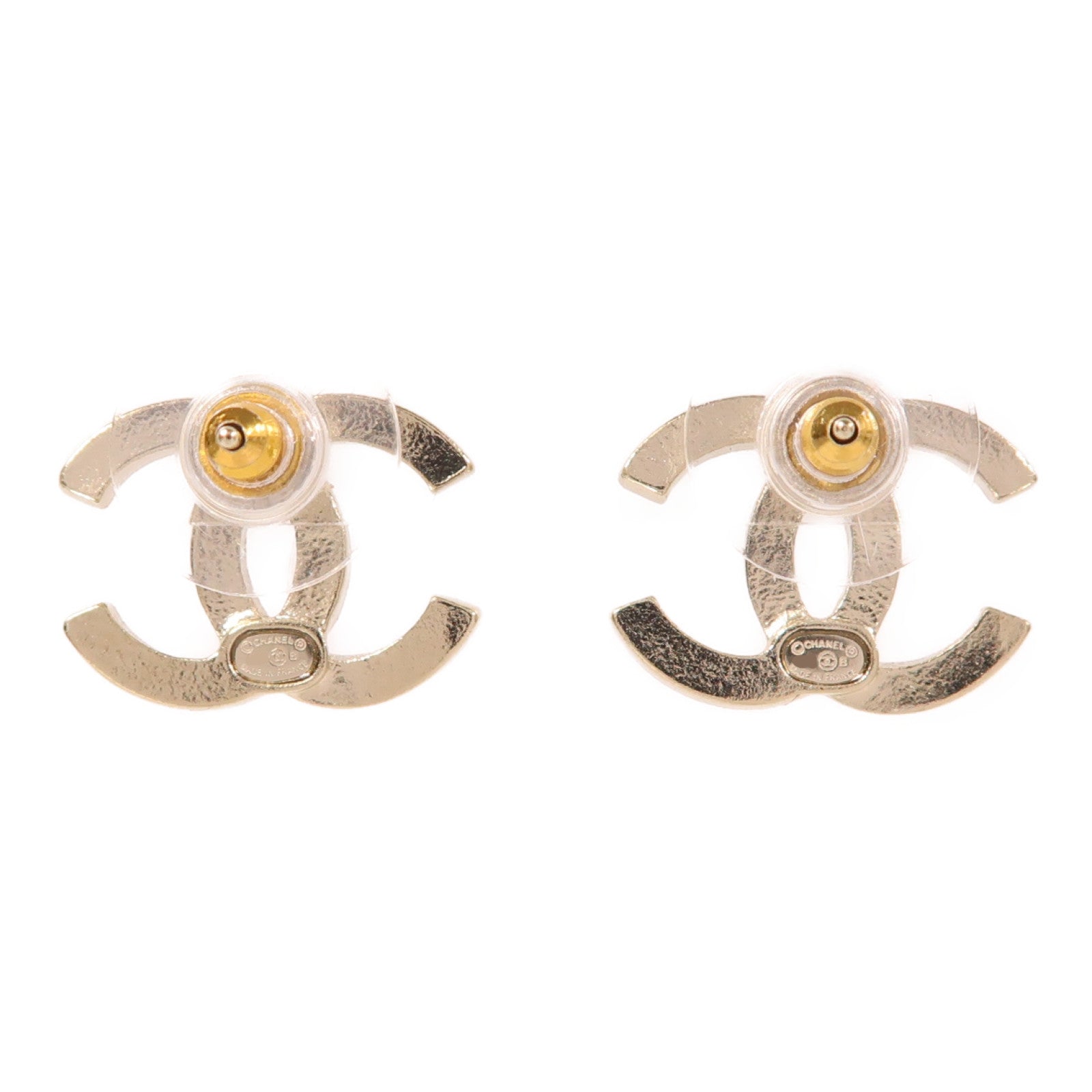 CHANEL 金屬Earrings耳環金色