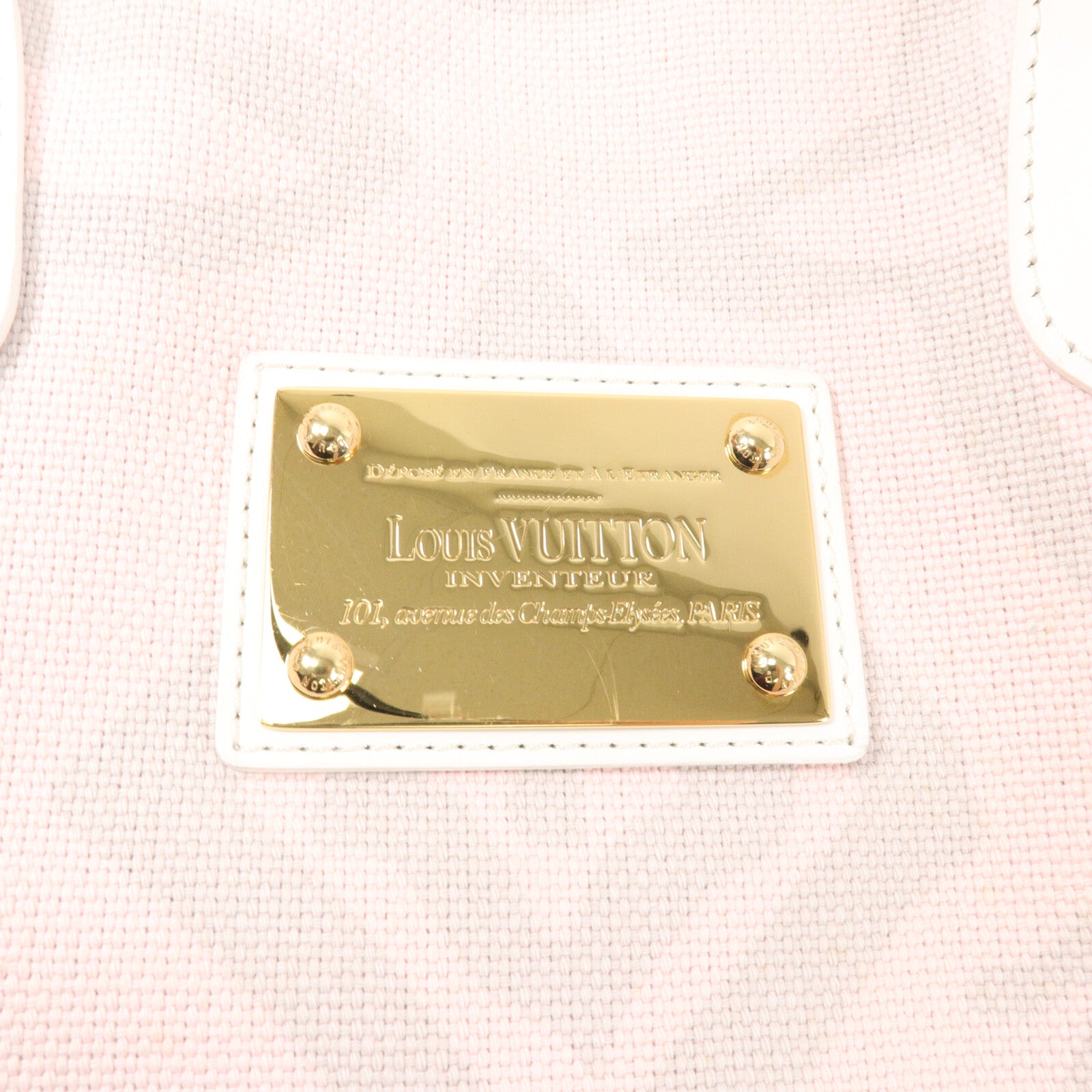 LOUIS VUITTON 帆布Tahitienne Cabas PM手挽袋