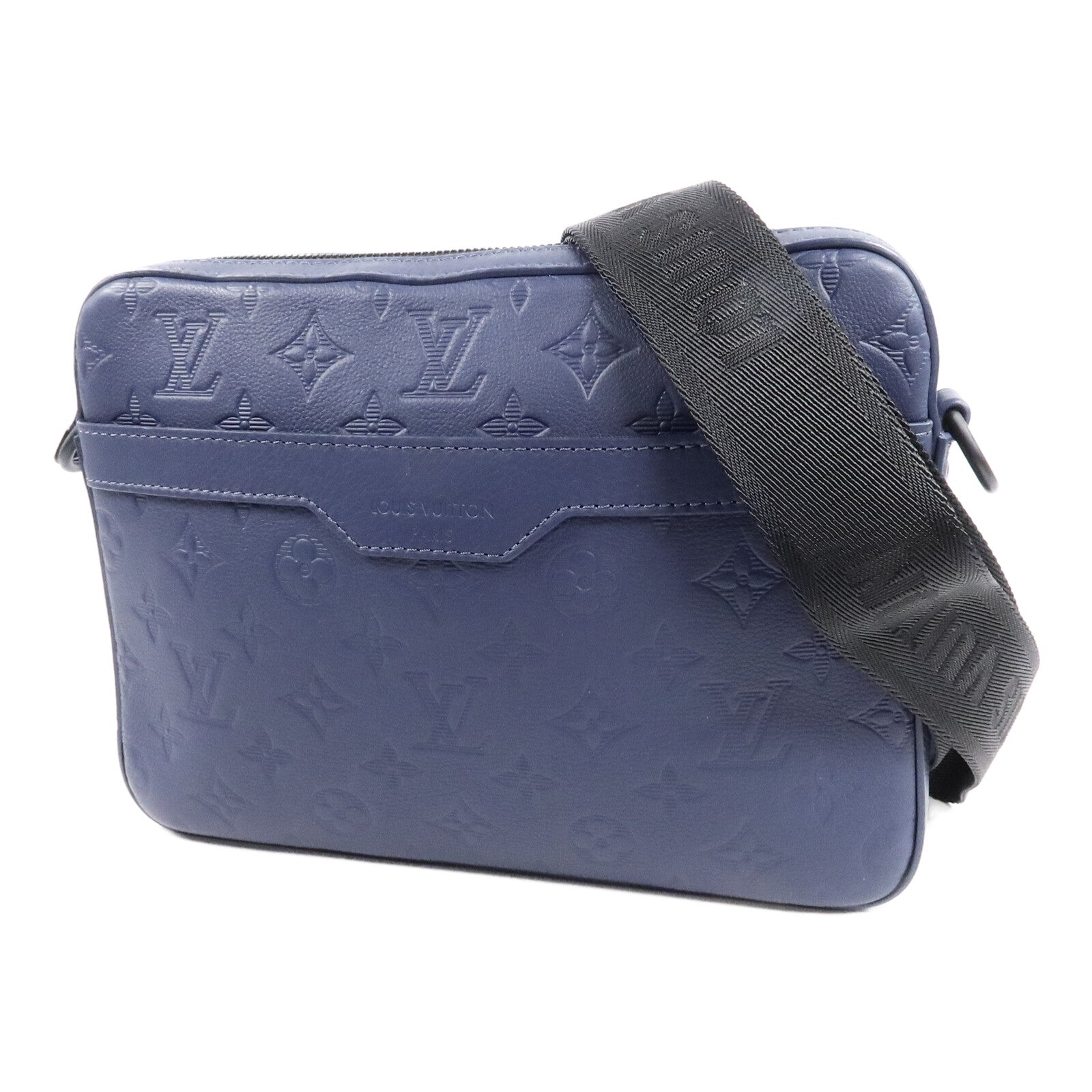 LOUIS VUITTON Monogram Shadow Trio Messenger肩背袋