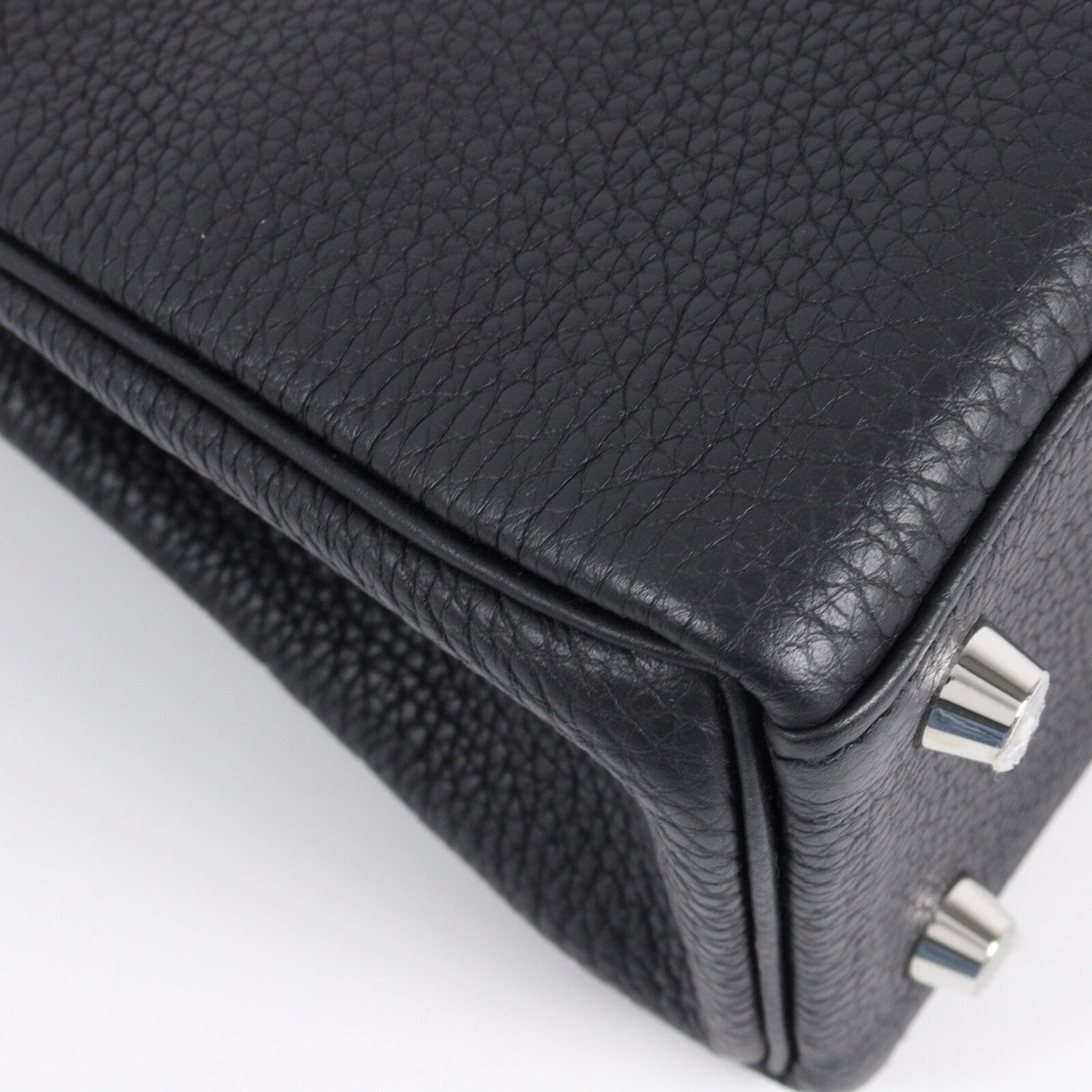 HERMES Togo皮革Kelly 25手挽肩背兩用袋Noir
