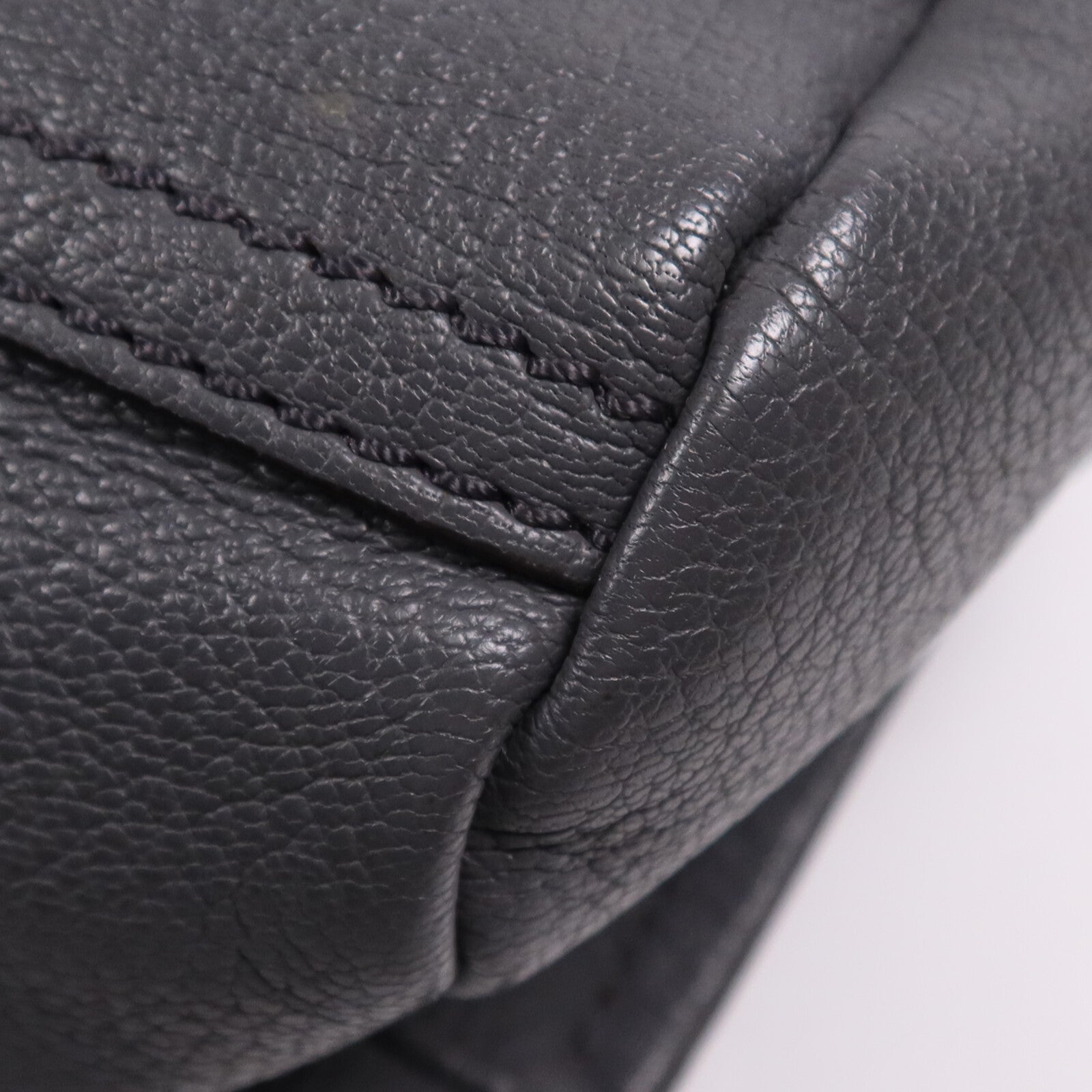 GIVENCHY 皮革Pandora Bag銀扣肩背袋