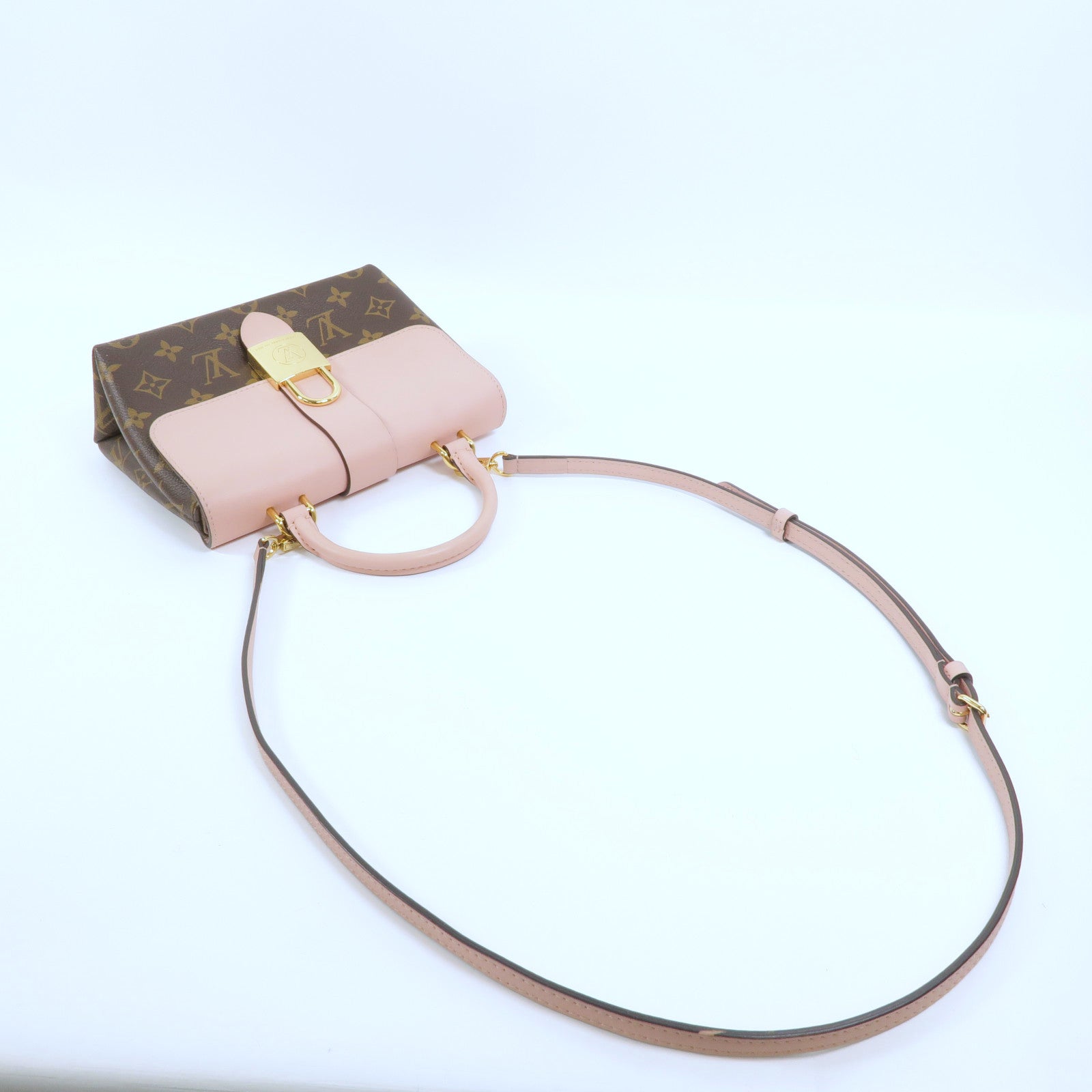 LOUIS VUITTON Monogram Locky BB手挽肩背兩用袋