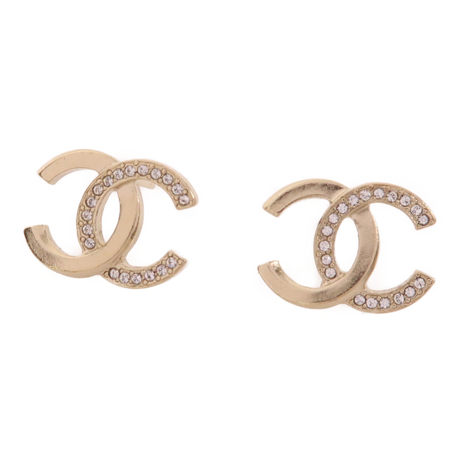 CHANEL 金屬Earrings耳環金色