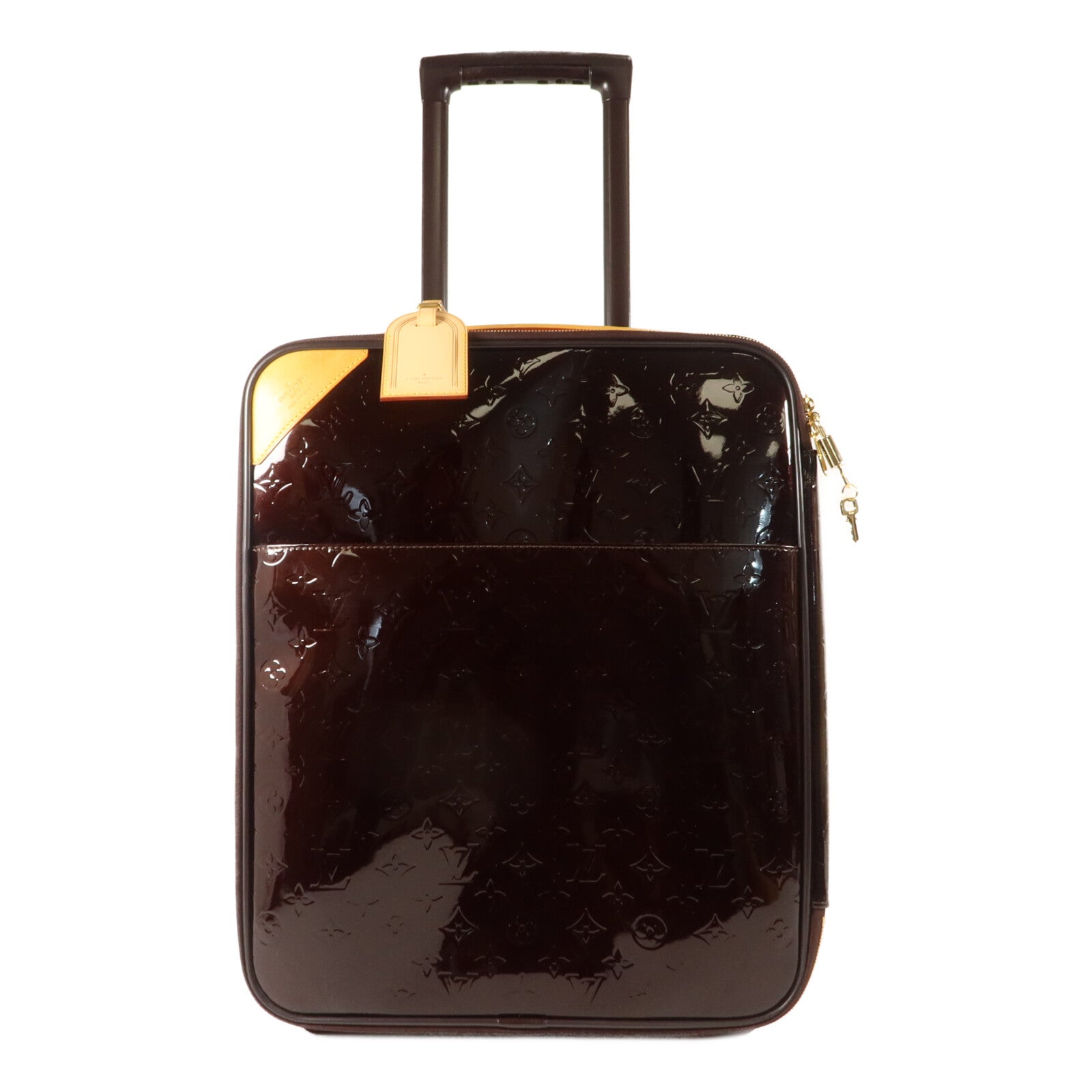 LOUIS VUITTON Monogram Vernis Pegase 45 Suitcase行李箱