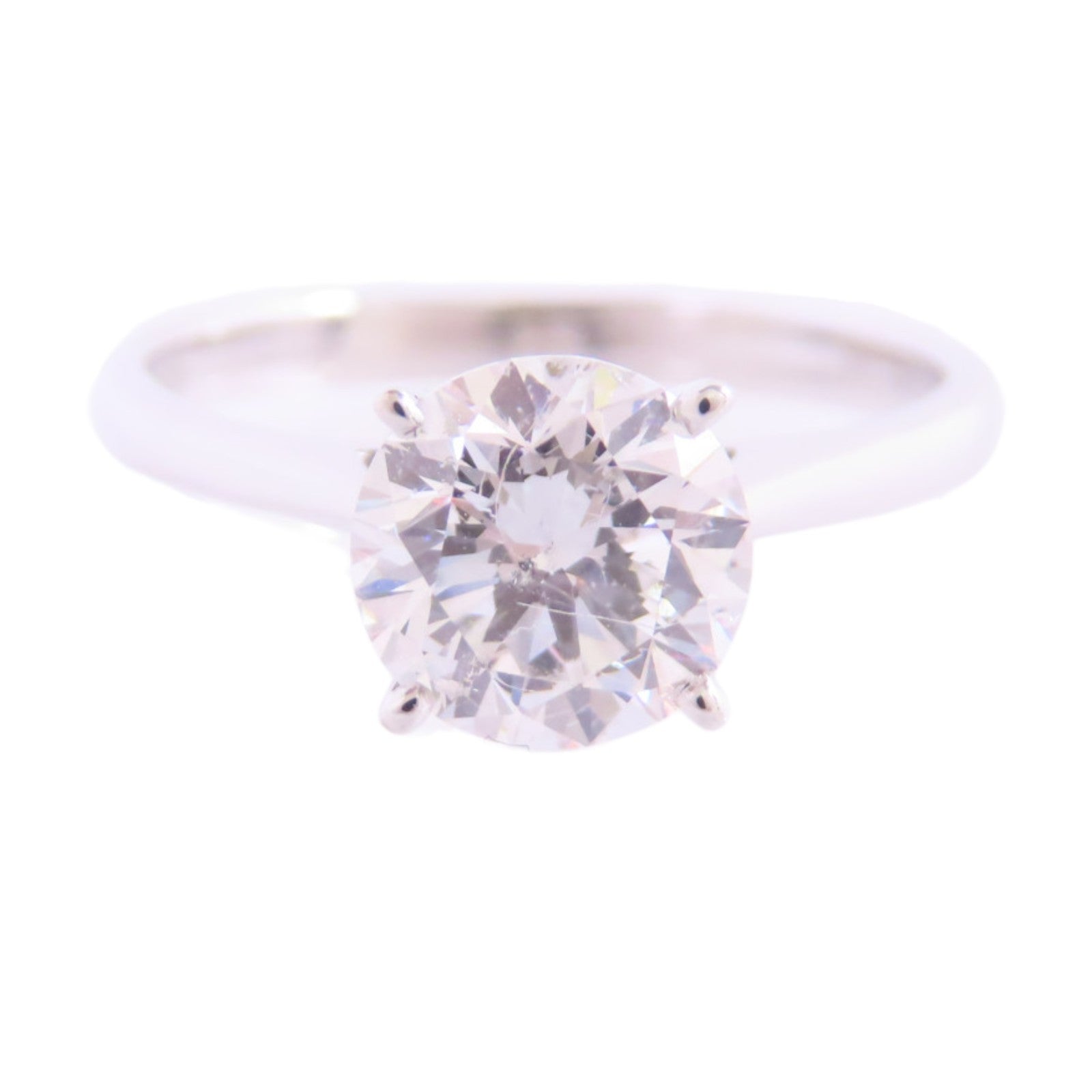 JEWELRY (PRICE DOWN) Diamond Ring US#4.75 18K White Gold