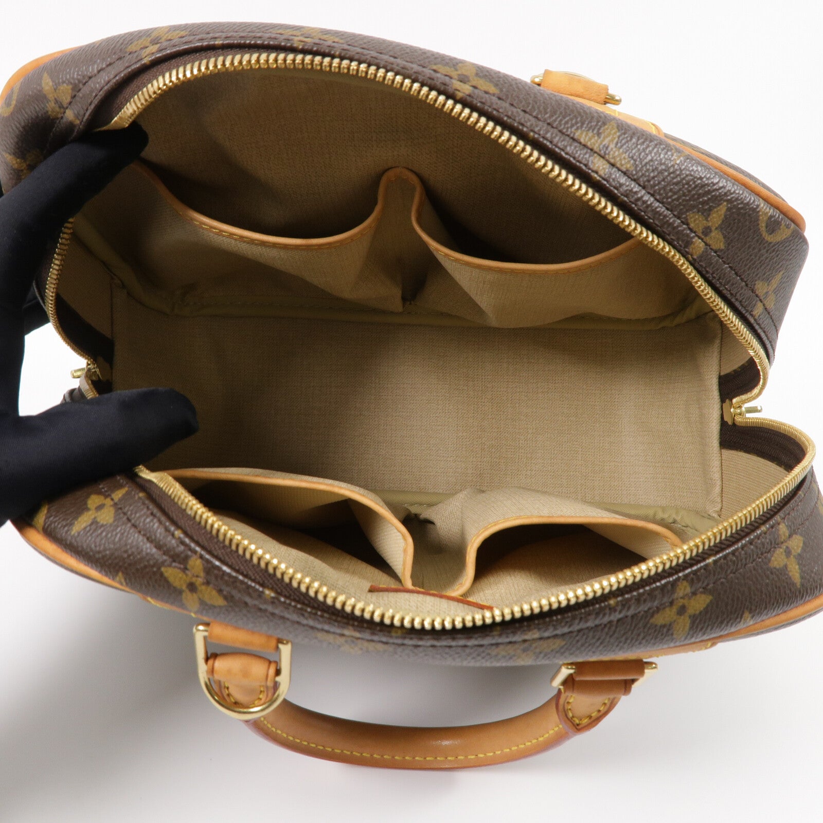 LOUIS VUITTON Monogram Trouville手挽袋