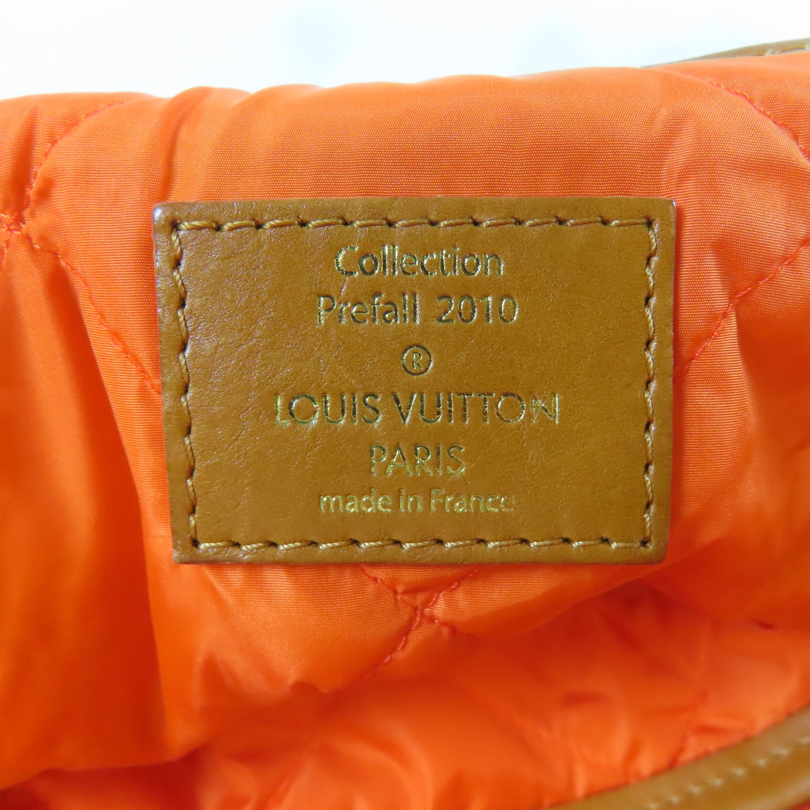 LOUIS VUITTON 【激減優惠】帆布/皮革Aviator Shoulder Bag金扣手挽肩背兩用袋深藍色/啡色