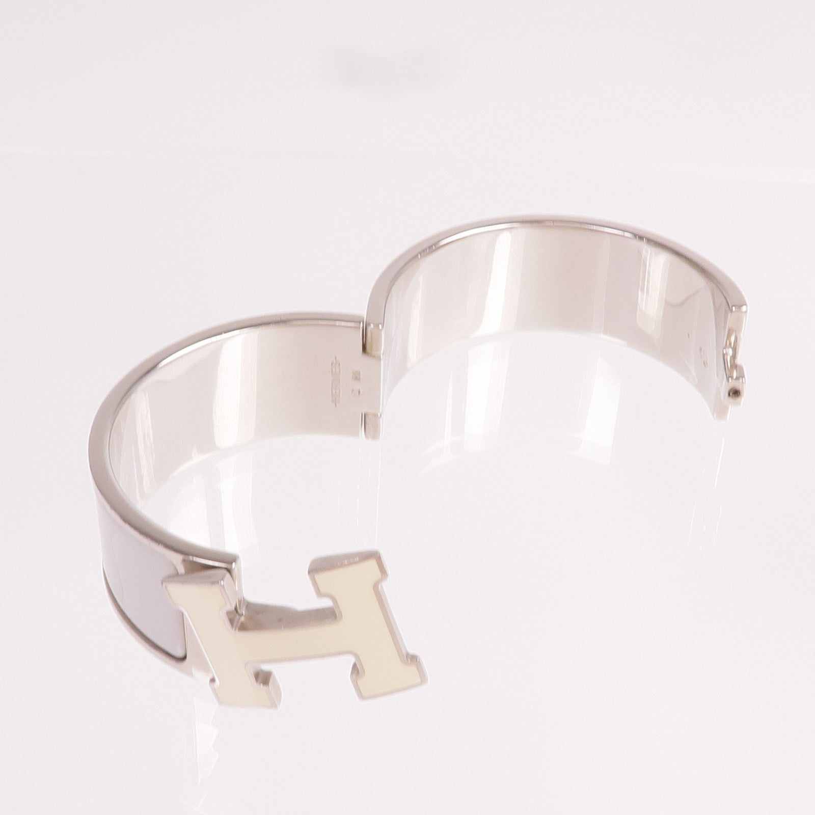 HERMES 金屬/琺瑯Clic Clac H手鐲