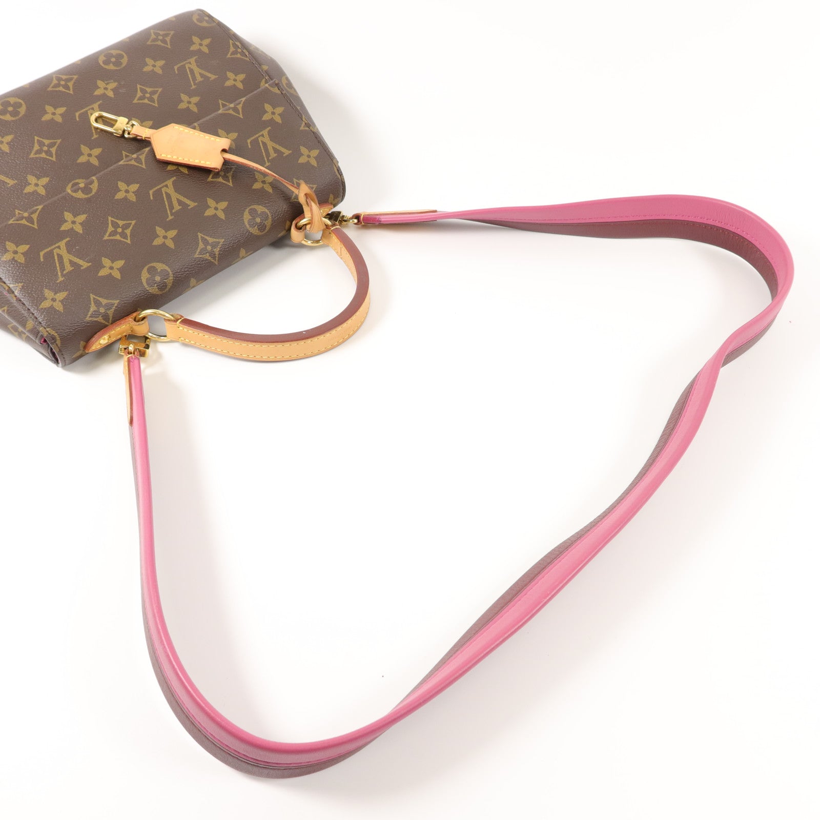 LOUIS VUITTON Monogram Cluny BB手挽肩背兩用袋