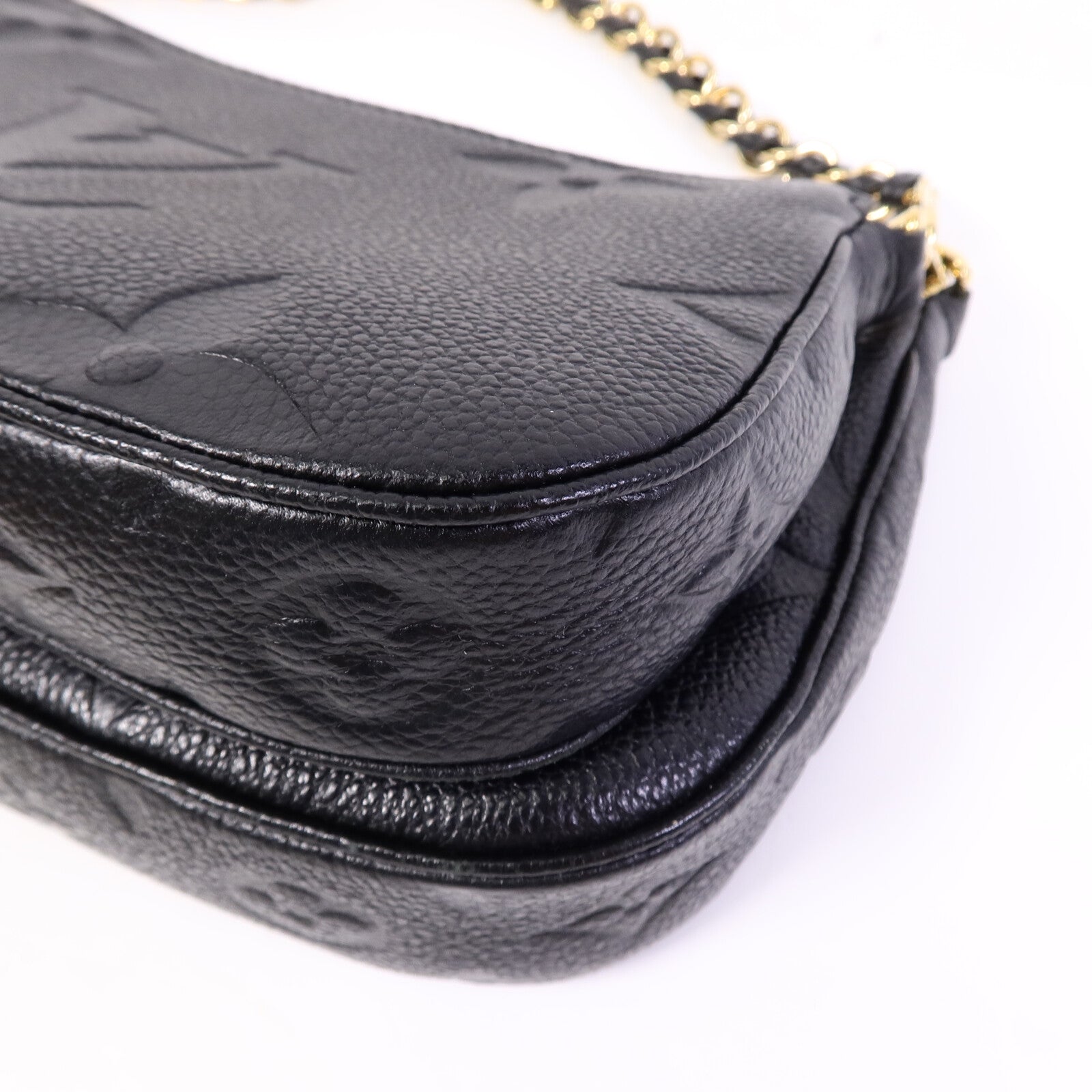 LOUIS VUITTON Monogram Empreinte Multi Pochette Accessoires手挽肩背兩用袋