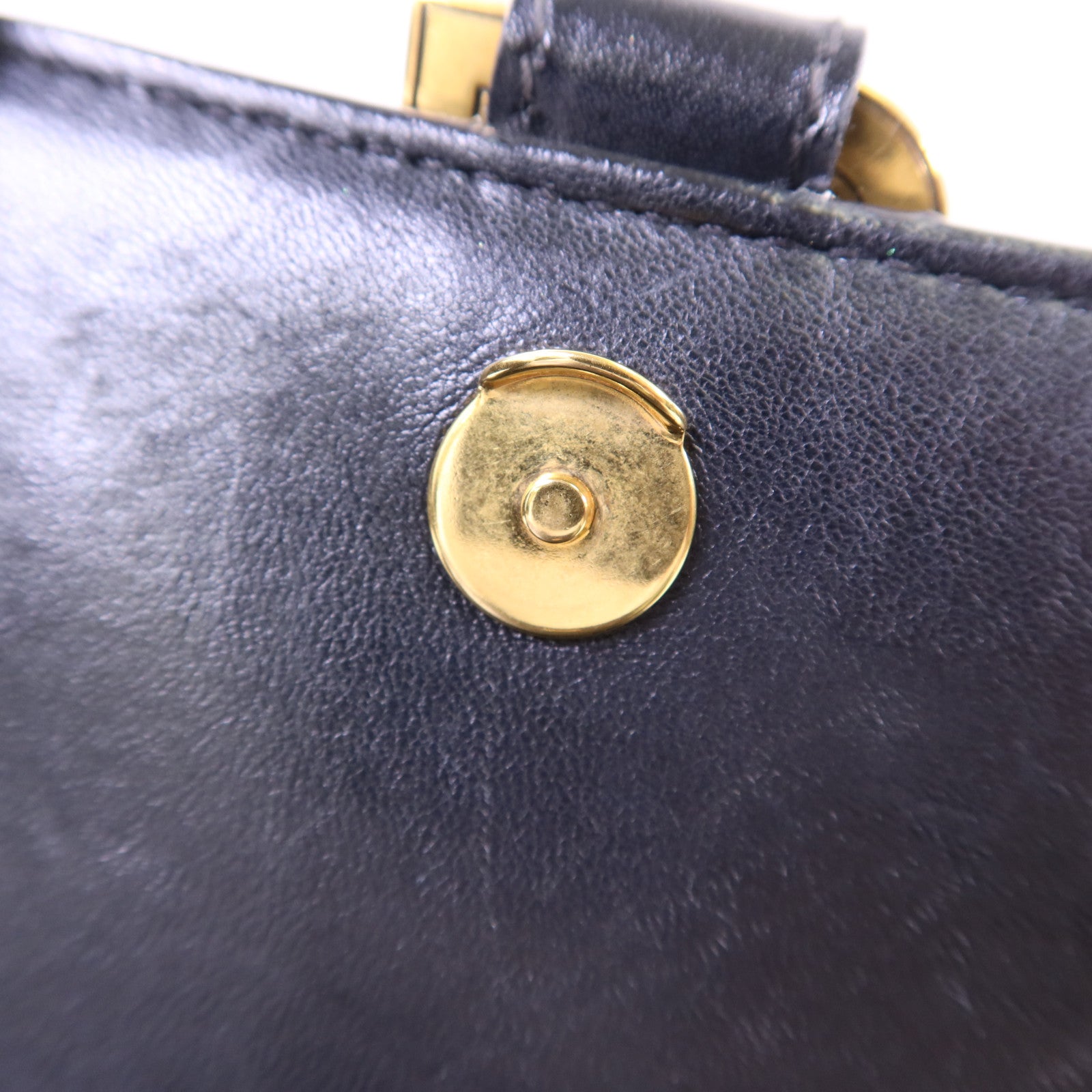 BALENCIAGA 牛皮皮革Hourglass Small Top Handle金扣手挽肩背兩用袋