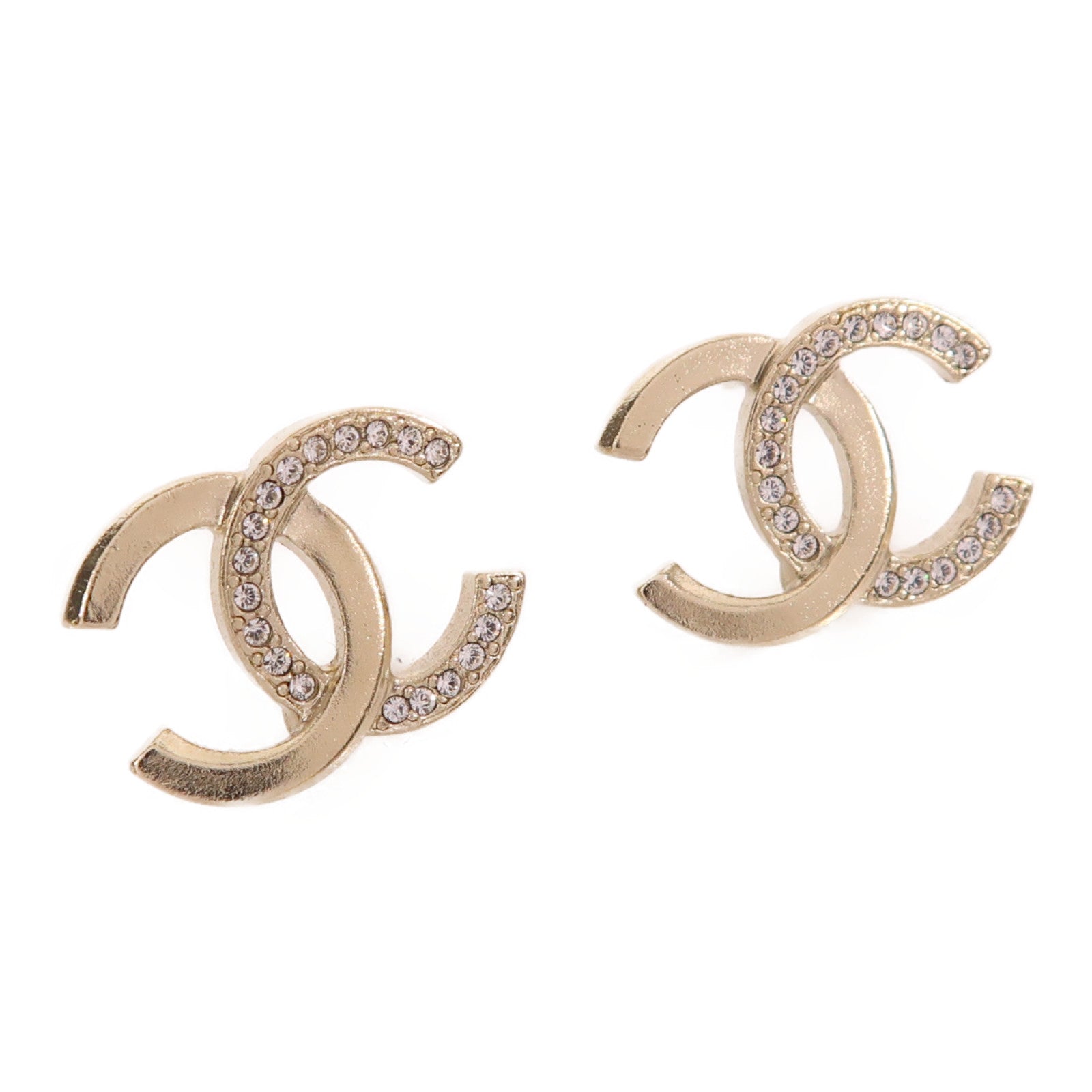 CHANEL 金屬Earrings耳環金色