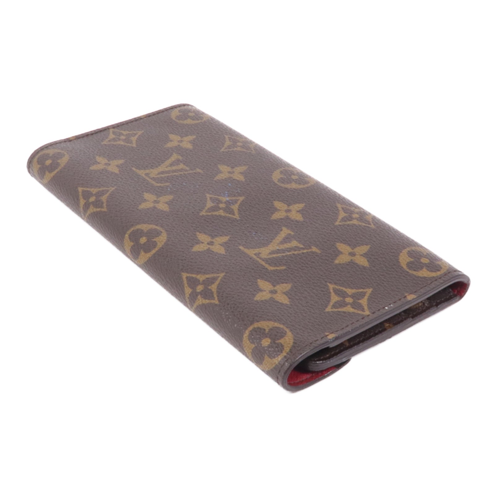 LOUIS VUITTON Monogram Emilie金扣長錢包