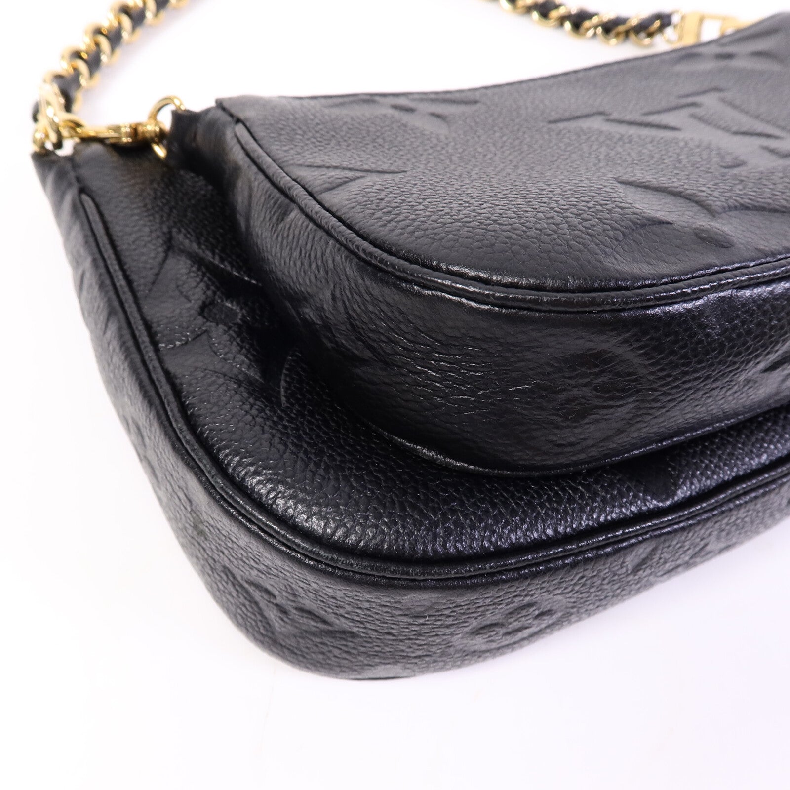 LOUIS VUITTON Monogram Empreinte Multi Pochette Accessoires手挽肩背兩用袋