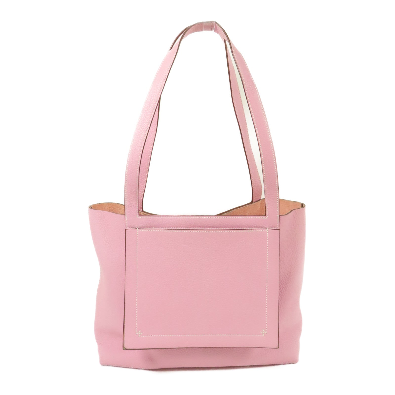 HERMES Clemence皮革Cabasellier 31肩背袋Mauve Sylvestre