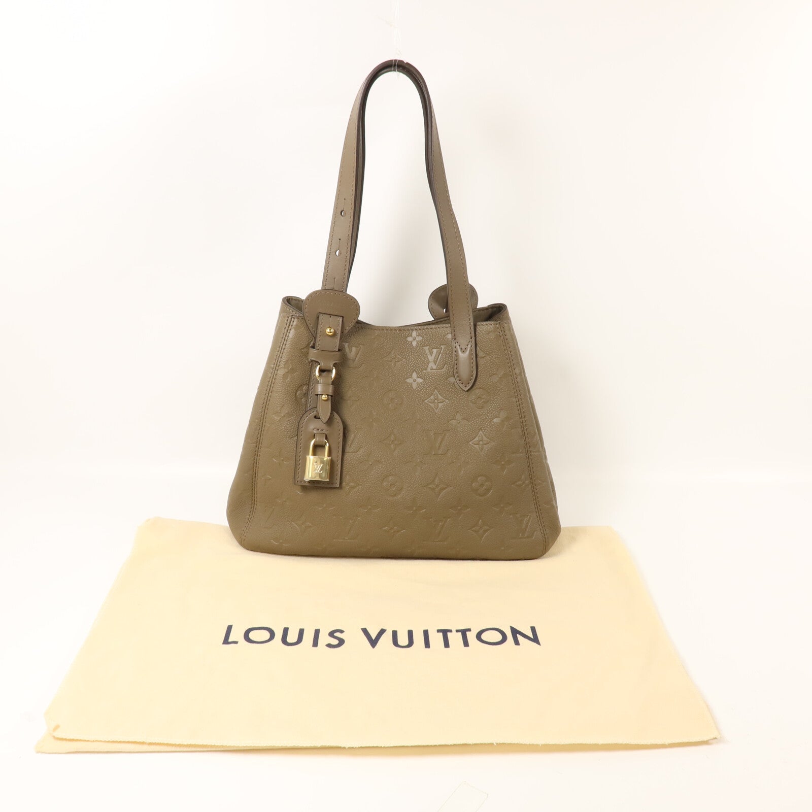 LOUIS VUITTON Monogram Empreinte All In One PM肩背袋