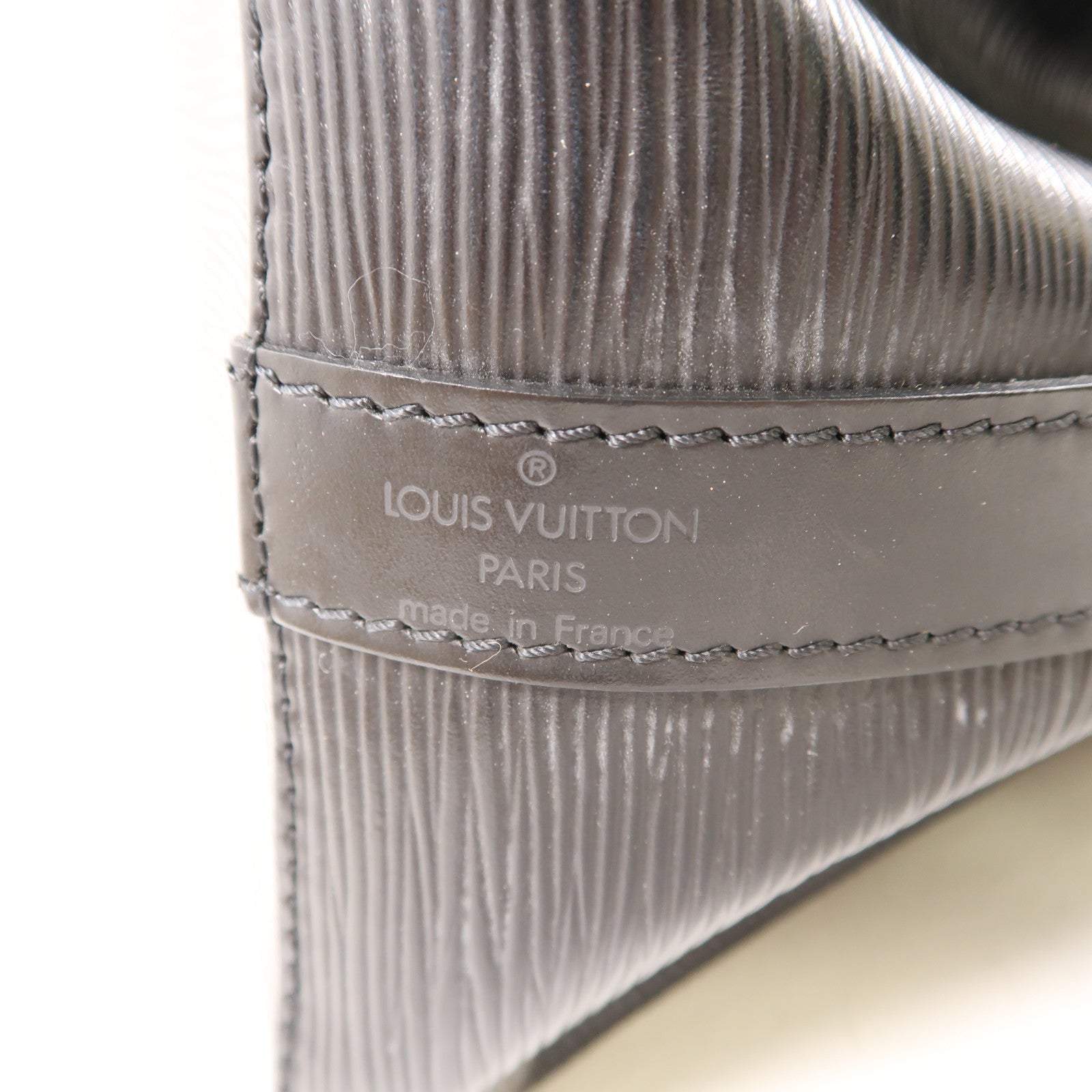 LOUIS VUITTON Epi Noe金扣肩背袋黑色