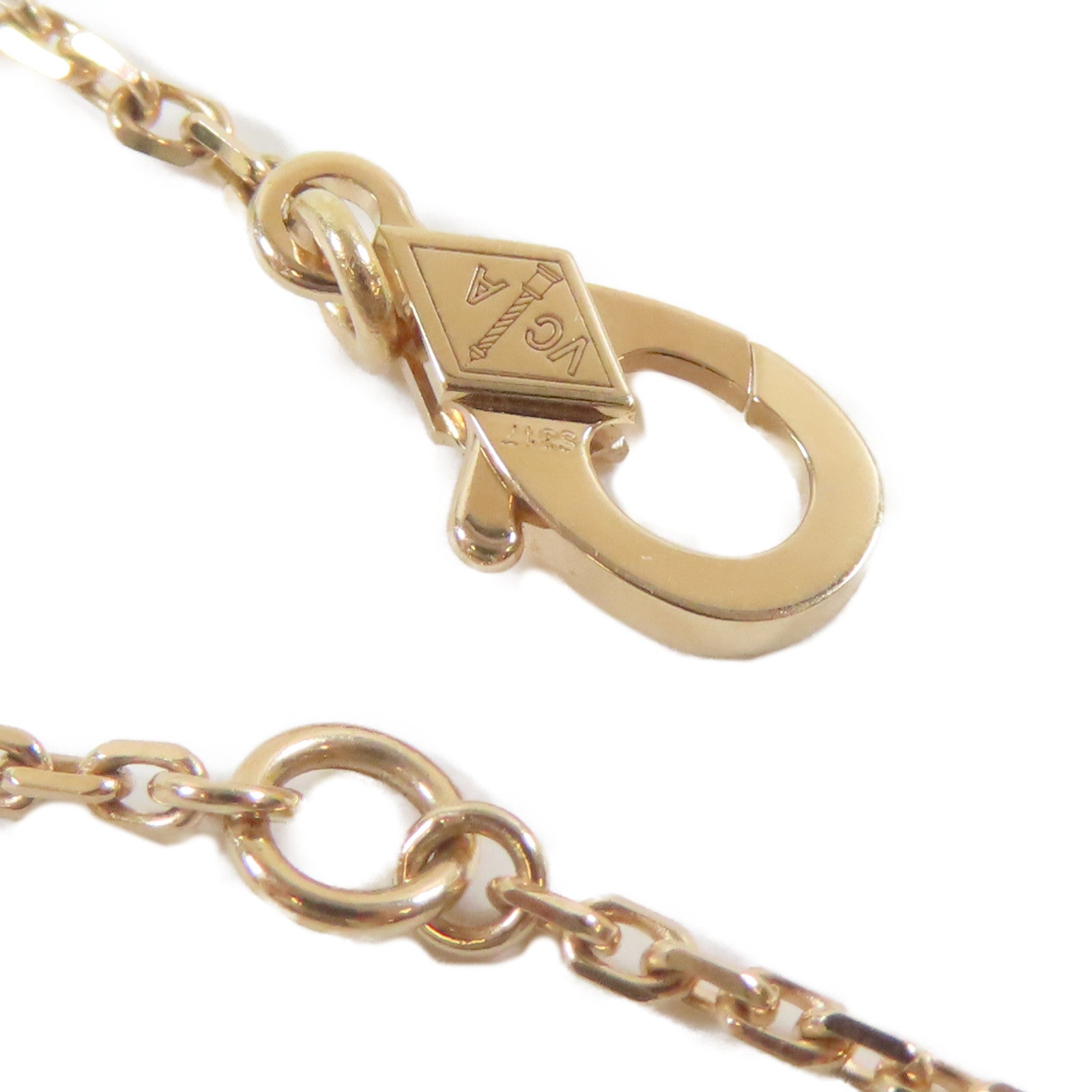 Van Cleef & Arpels 【激減優惠】18K Vintage Alhambra項鍊金色#40cm