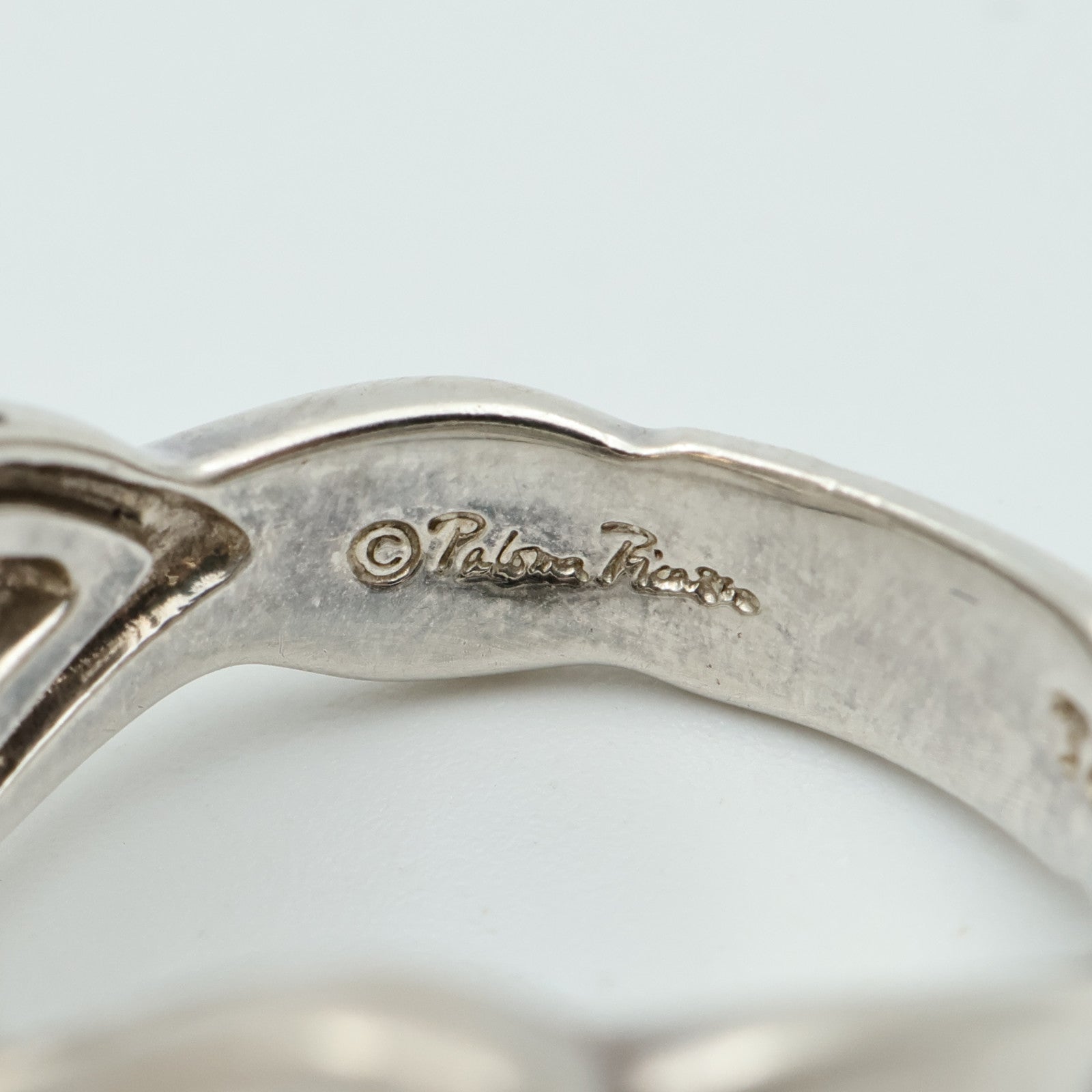 TIFFANY＆CO 925純銀Double Heart Ring戒指US#5