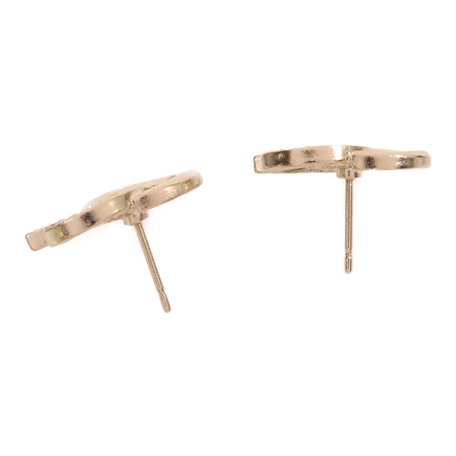 CHANEL 金屬Earrings耳環金色