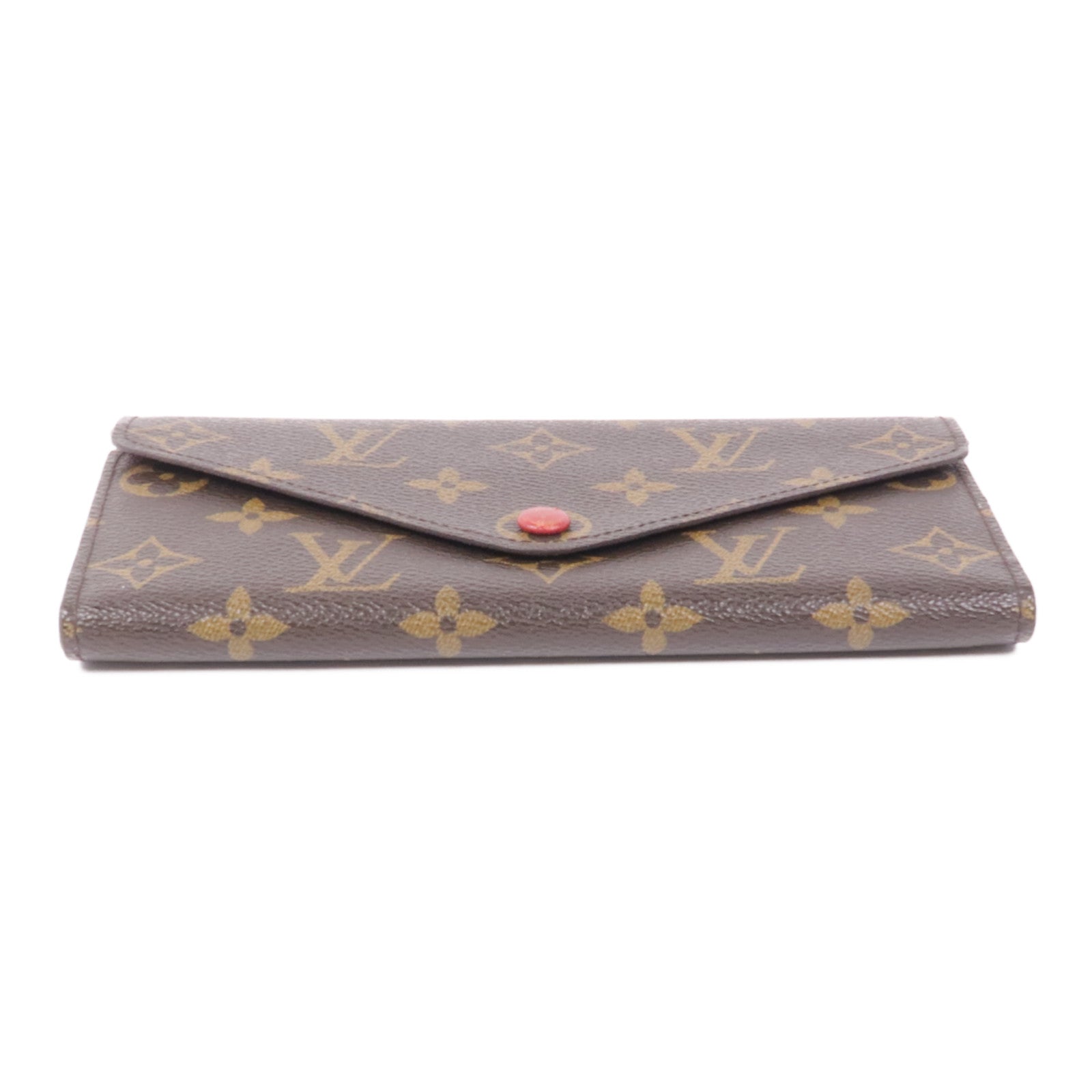 LOUIS VUITTON Monogram Emilie金扣長錢包